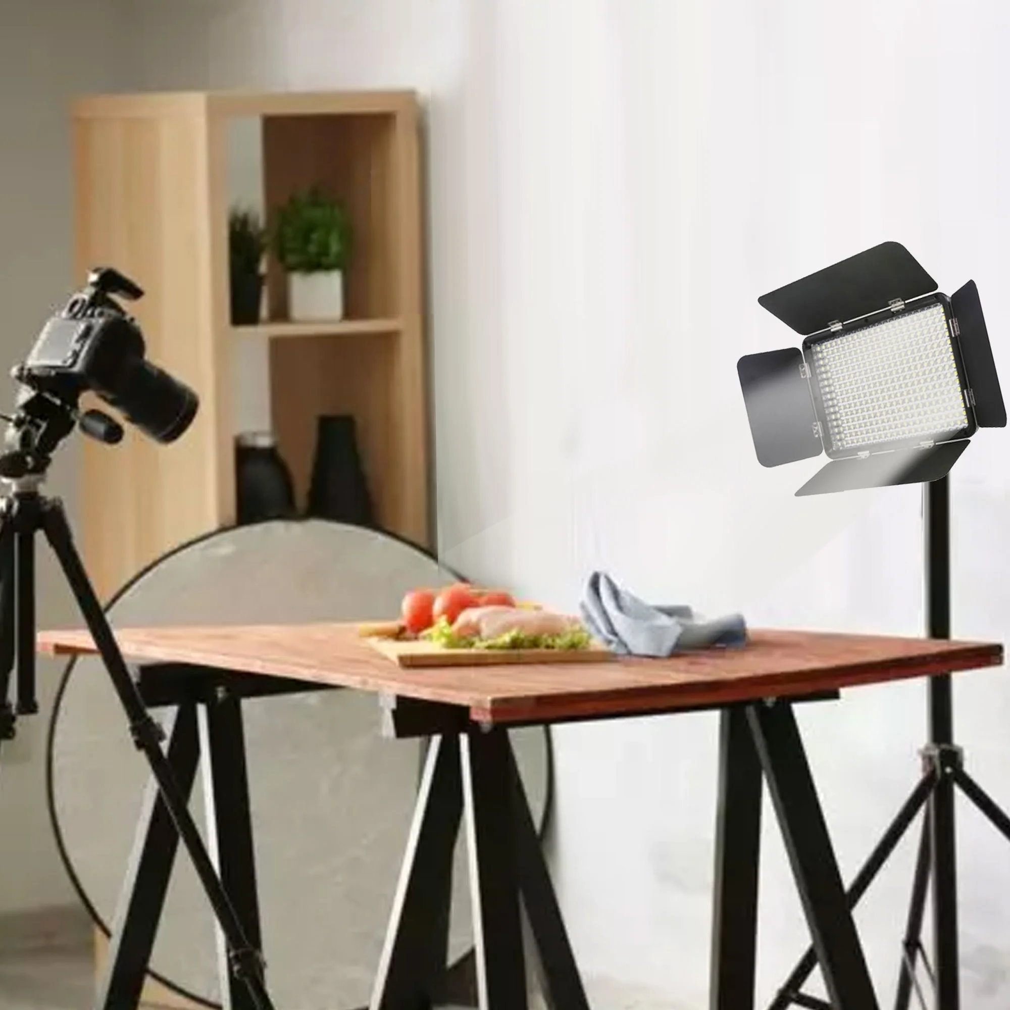 2x High Intensity 175W (Equivilant) 5000 LUX 330 Bead LED Continous Output Light Dimmable, Adjustable Color Temperature on 63-Inch Collapsible Light Stand with Ball Head for Studio Photography - Image 11