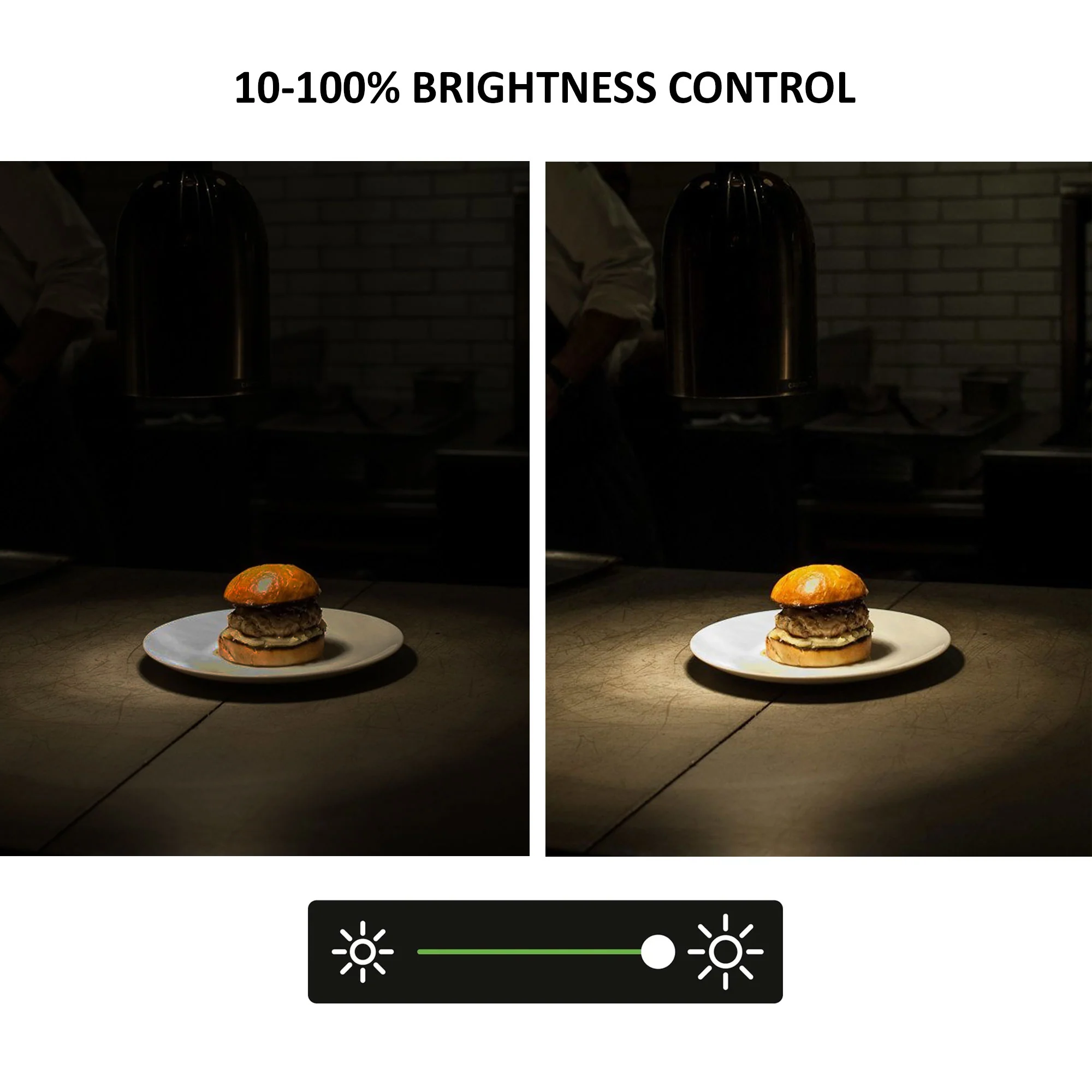 2x High Intensity 175W (Equivilant) 5000 LUX 330 Bead LED Continous Output Light Dimmable, Adjustable Color Temperature on 63-Inch Collapsible Light Stand with Ball Head for Studio Photography - Image 7