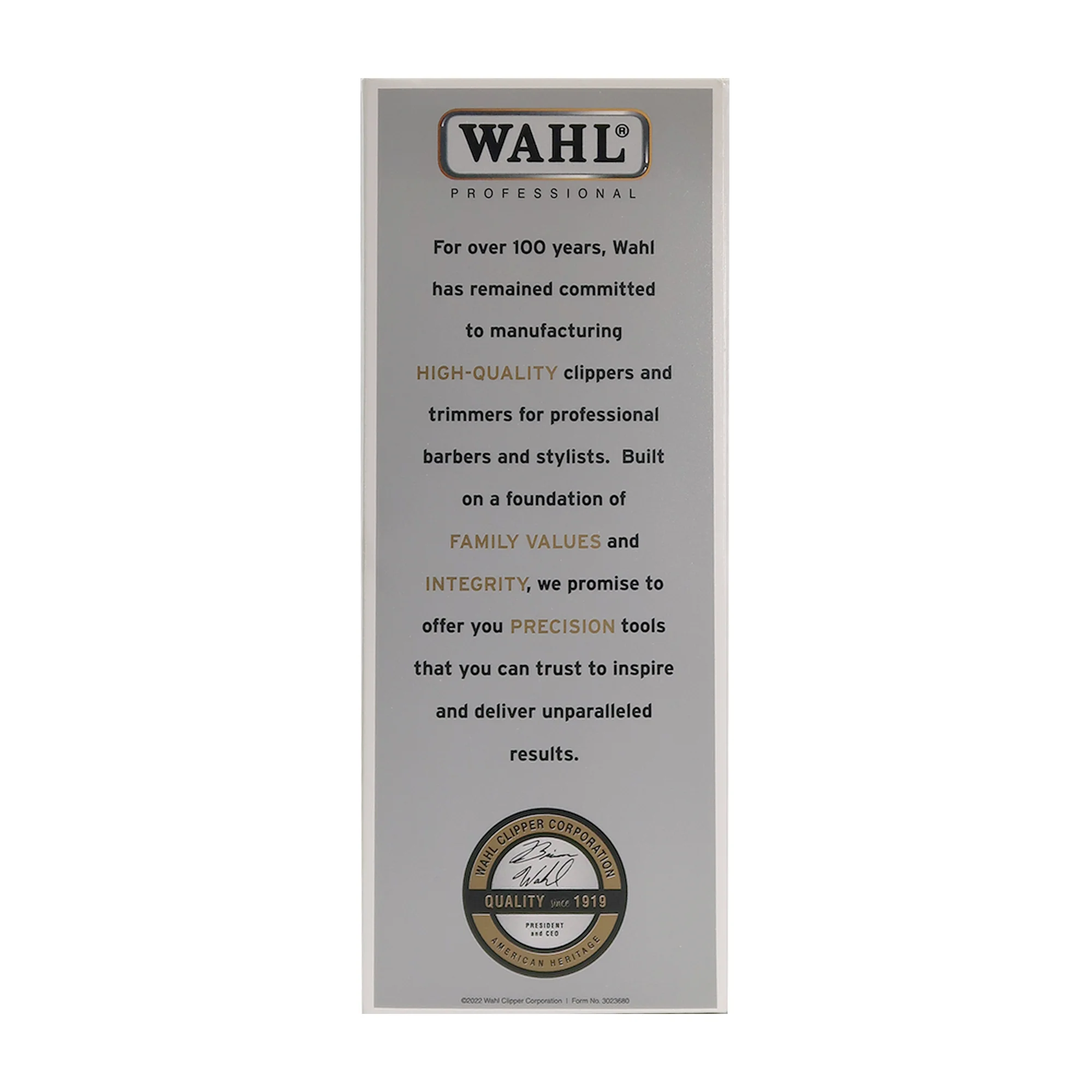 Wahl Professional 5 Star Legend Cordless Hair Clipper #08594 with Wahl Flat Top Comb White #3329-100 - Image 7