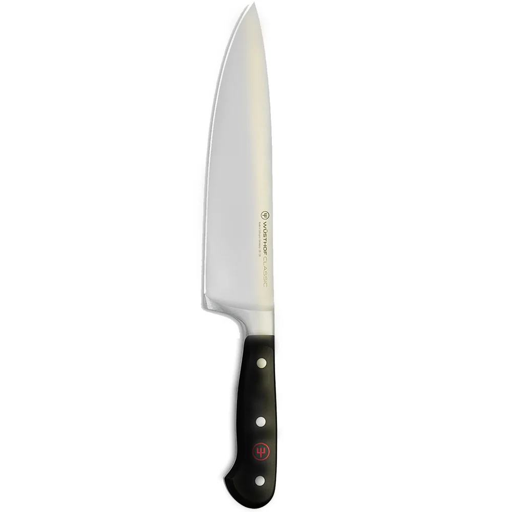 Wusthof Classic 6" Utility Knife with Classic 7" Hollow Edge Santoku Kitchen Knife and Classic 8" Chef's Knife - Image 9