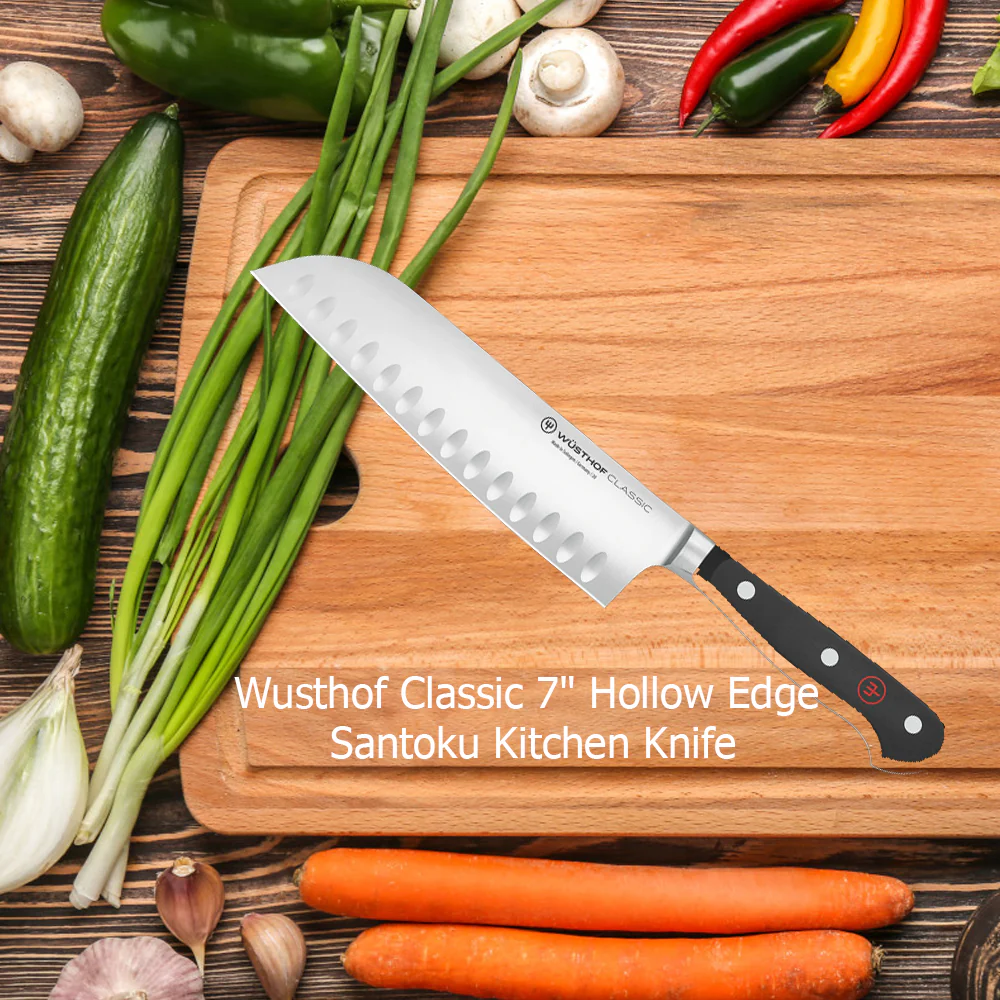 Wusthof 1120160602 Classic Six Piece Cook's Set 6 with Wusthof Classic 7" Hollow Edge Santoku Kitchen Knife - Image 11