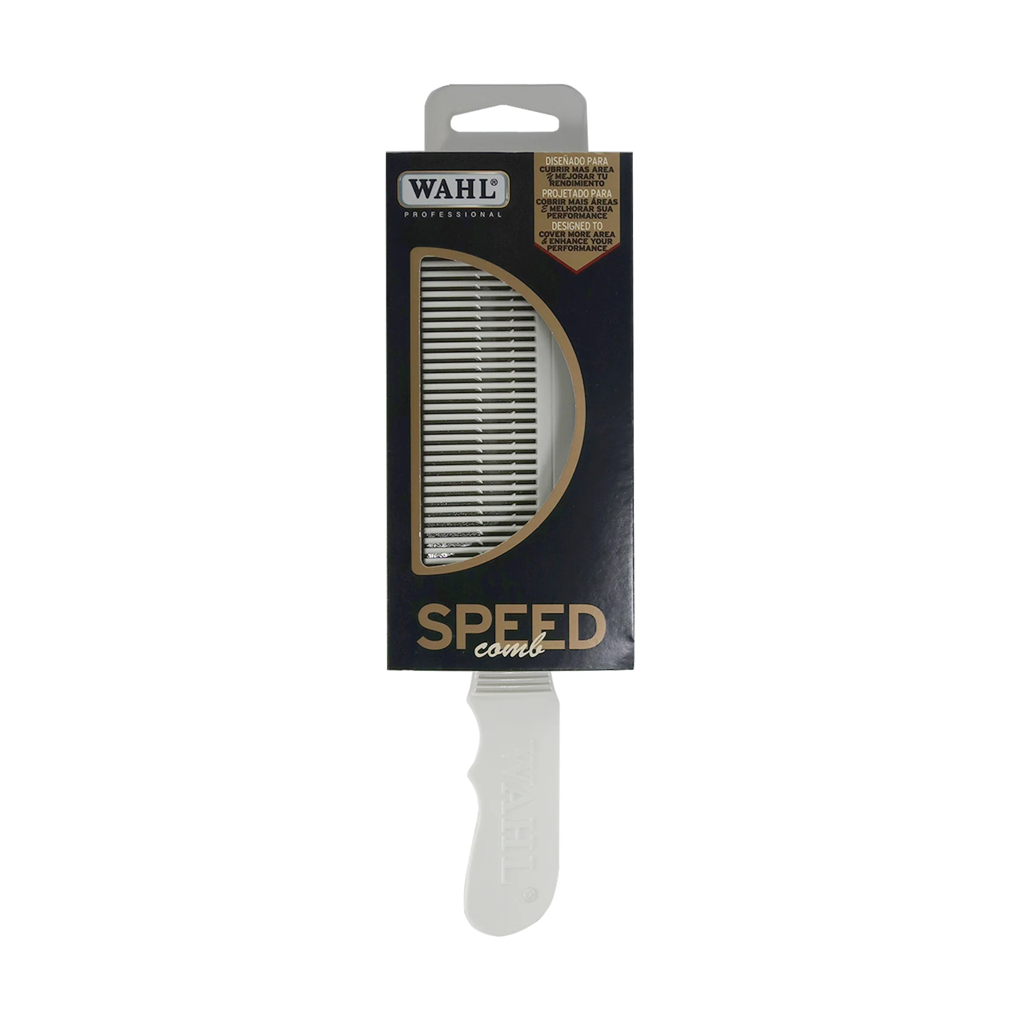 Wahl Professional 5-Star Series Rechargeable Shaver/Shaper #8061-100 with Wahl Flat Top Comb White #3329-100 - Image 9