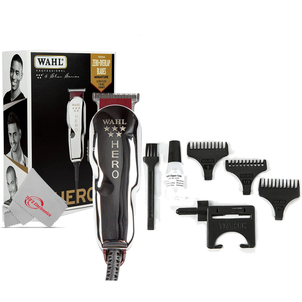 Wahl Professional 5-Star Hero Corded T Blade Trimmer 8991 Bundle - Image 2