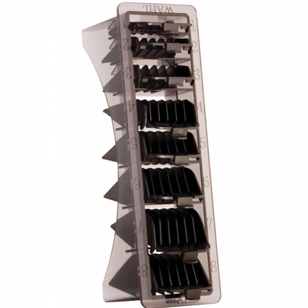 Wahl Professional Power Station Multi-Charge #3023291 with 8 Pk Cutting Guides with Organizer 3170-500 and Neck Duster - Image 6