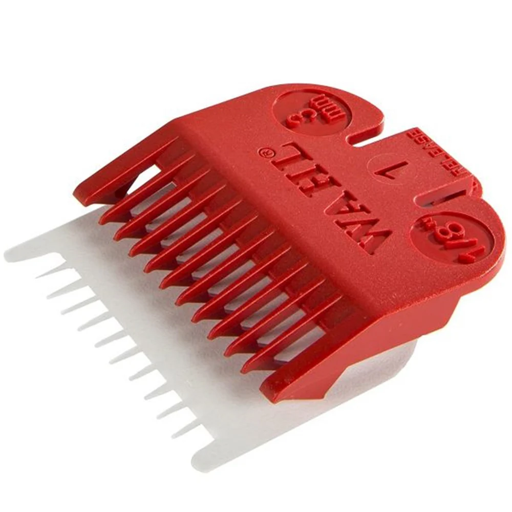 10x Wahl Professional Color-Coded Clipper Guide #1 - for Cutting 1/8" Red #3114-607 - Image 3