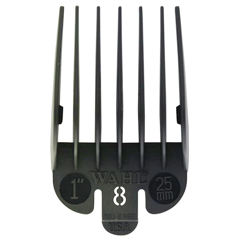 20 Units Wahl Clipper Guide Black #8 - 1" #3150-001 - Image 2