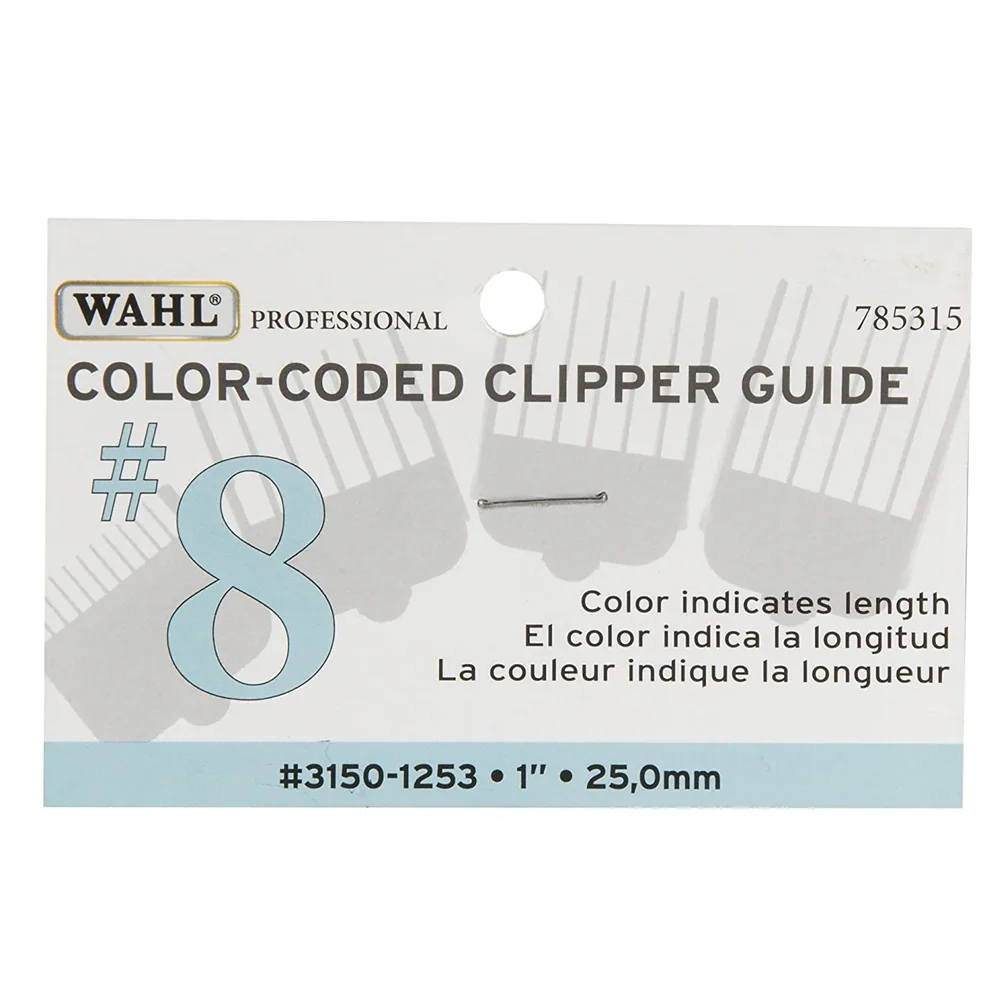 Wahl Color-Coded Attachment Comb #8 Model #WA-3150-1253 - Image 3