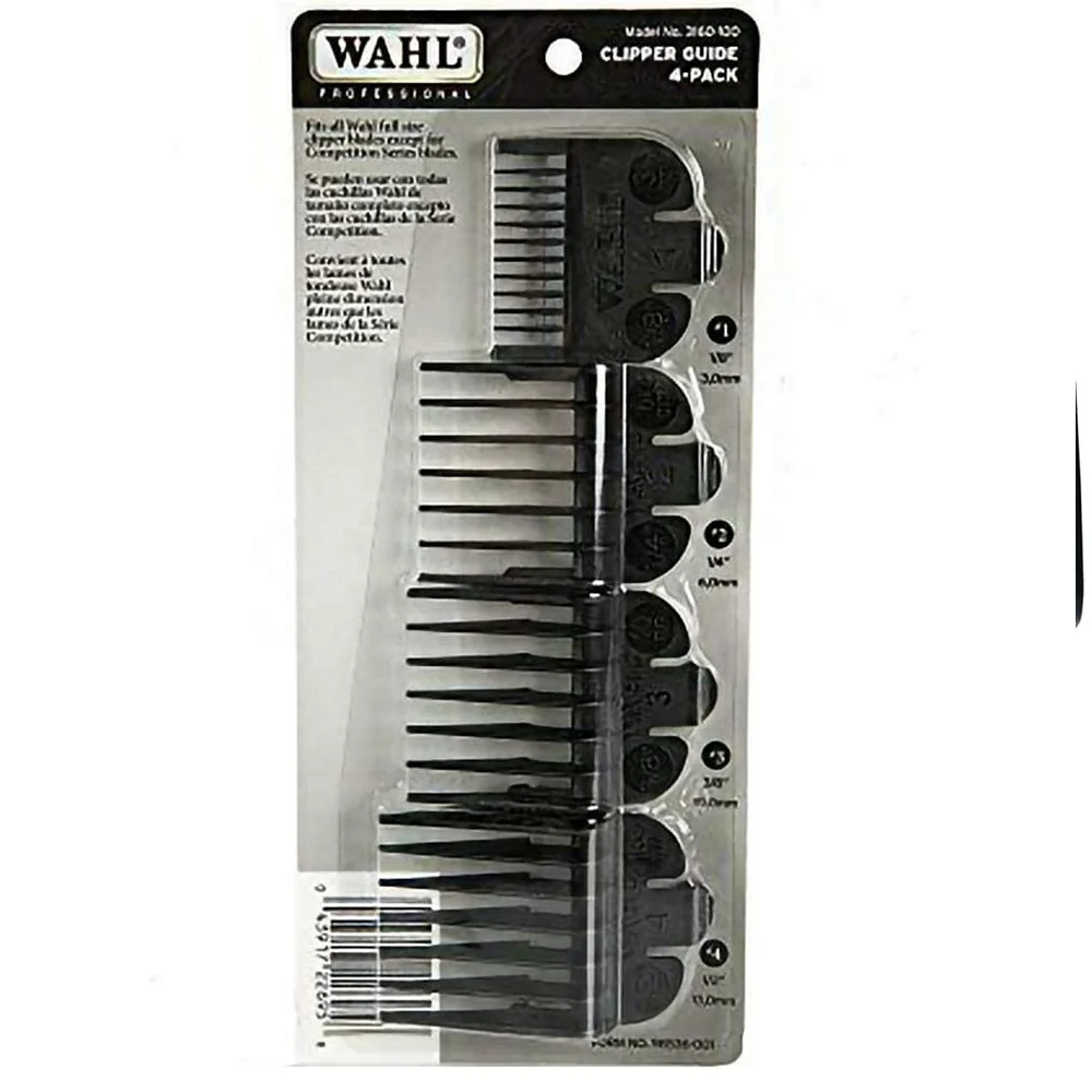 Wahl Clipper Guides 4-Pack #3160-100 - Image 2