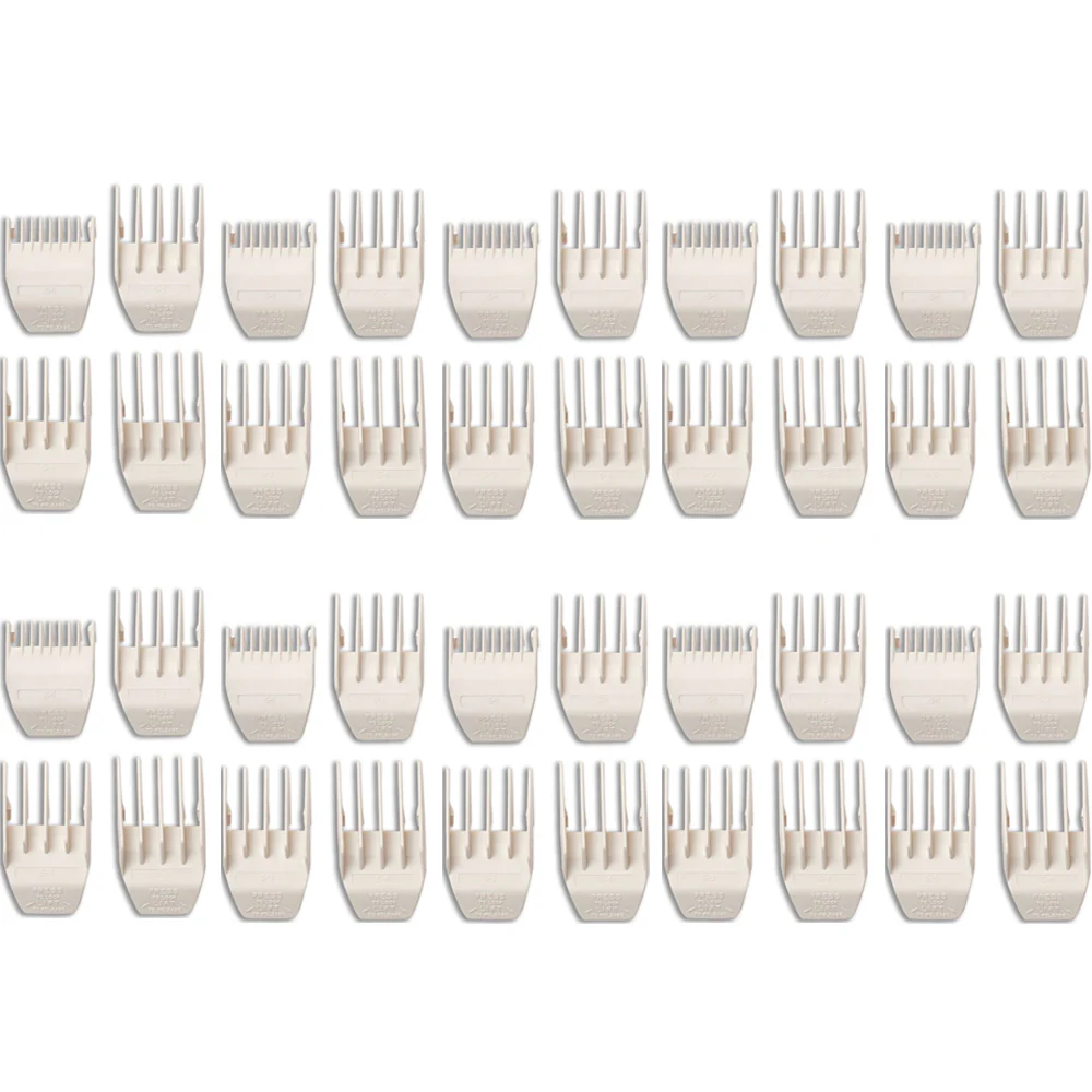 10 Units Wahl Peanut Guides 4 Pcs Set Fits Peanut, Beret, Sterling Mag - White #3166-100