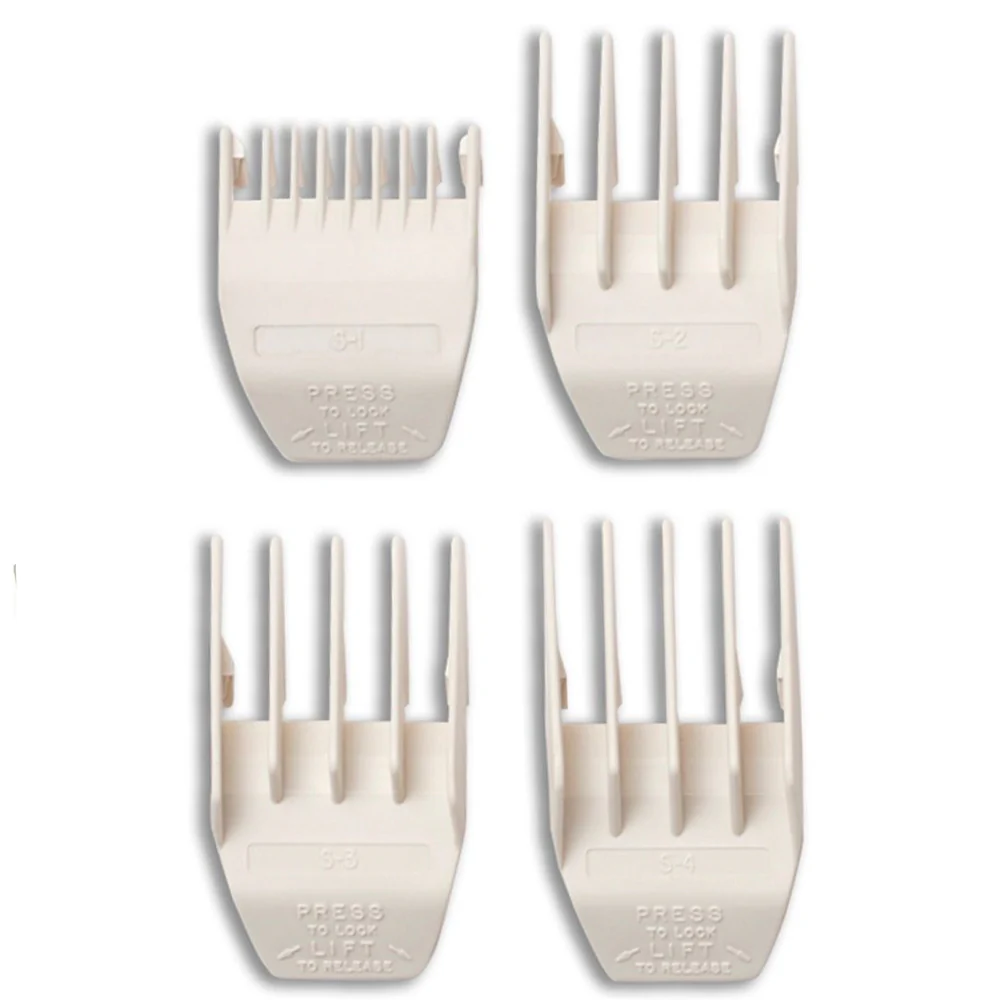 5 Units Wahl Peanut Guides 4 Pcs Set Fits Peanut, Beret, Sterling Mag - White #3166-100 - Image 2