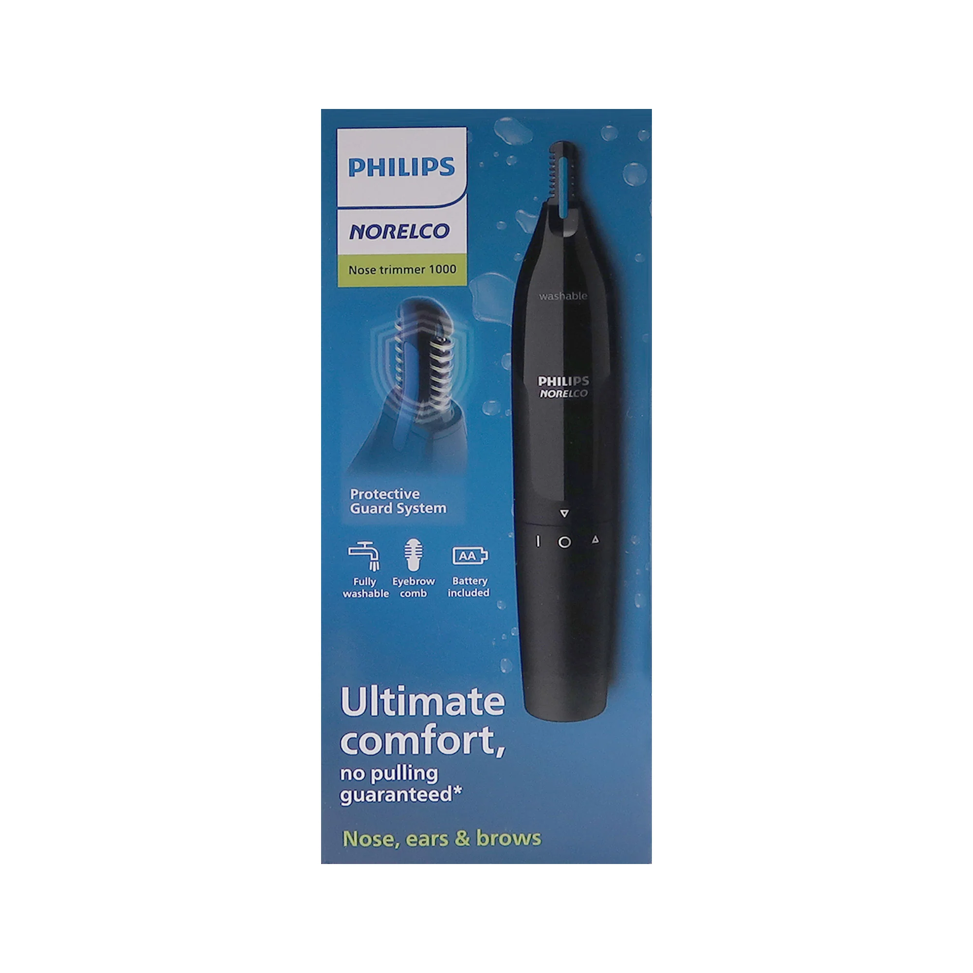 Wahl 5 Star Gold Detailer Cordless Li Trimmer #8171-700 with Philips Norelco Ultimate Comfort Nose Trimmer NT1605/60 and Wahl Flat Top Comb White - Image 10