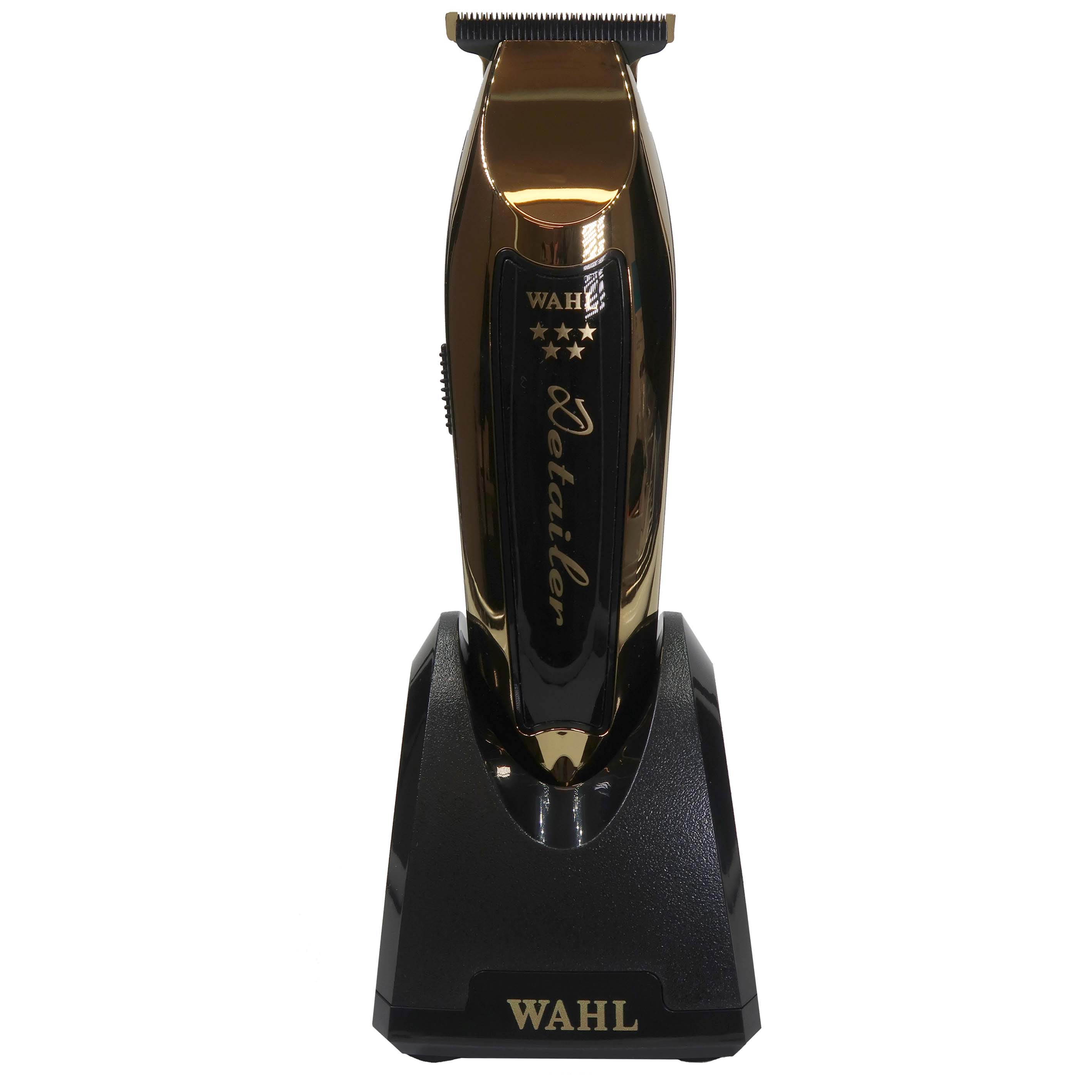 Wahl 5 Star Gold Detailer Cordless Li Trimmer #8171-700 with Philips Norelco Ultimate Comfort Nose Trimmer NT1605/60 and Wahl Flat Top Comb White - Image 2