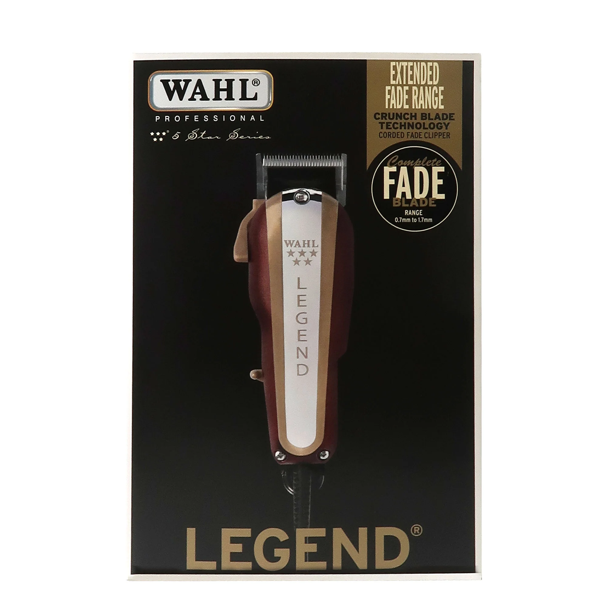 Wahl Professional 5 Star Legend Clipper 8147 with Andis ProFoil Shaver 17255 and Wahl Flat Top Comb - Image 3