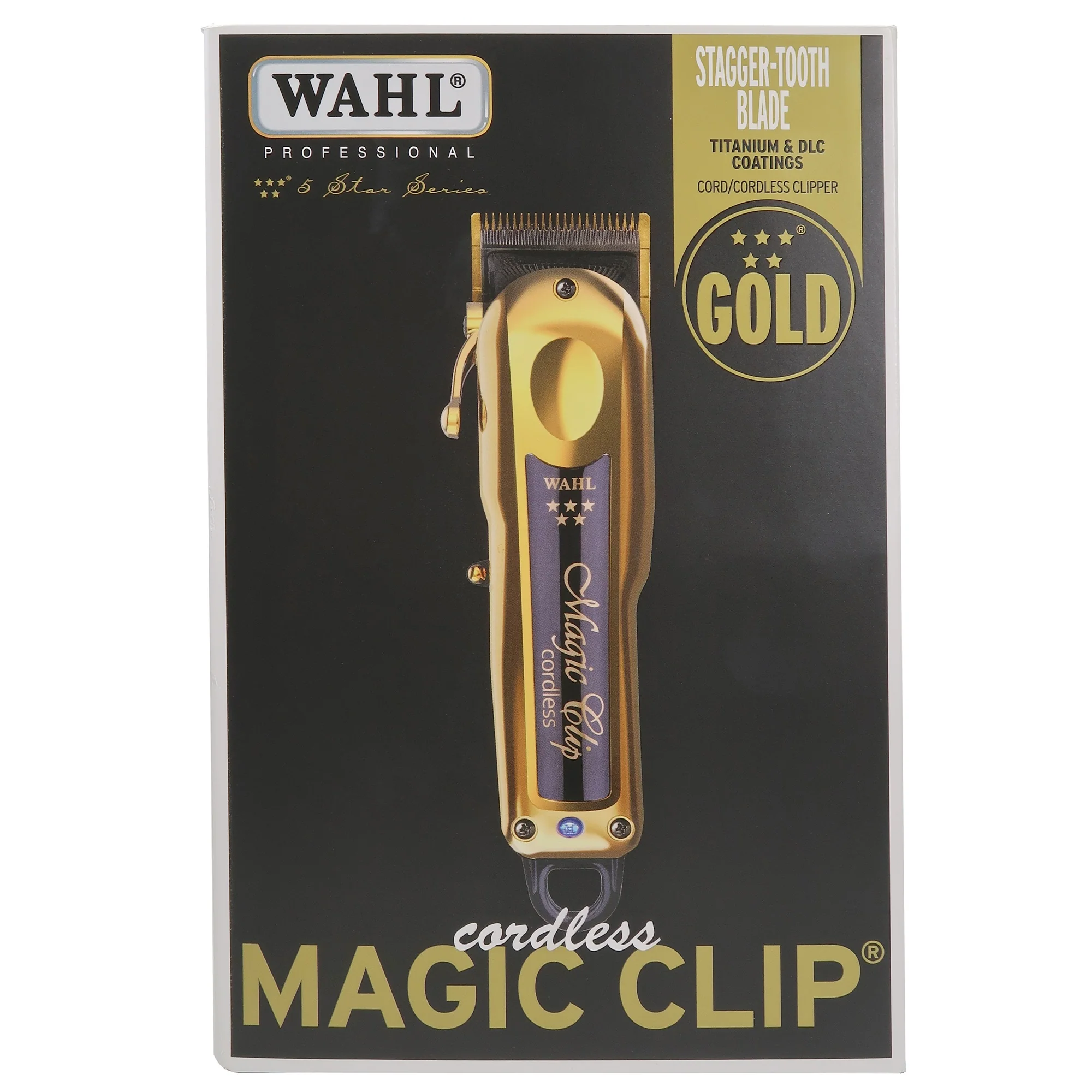 Wahl 5 Star Gold Magic Clip Cordless Clipper #8148-700 - Image 5