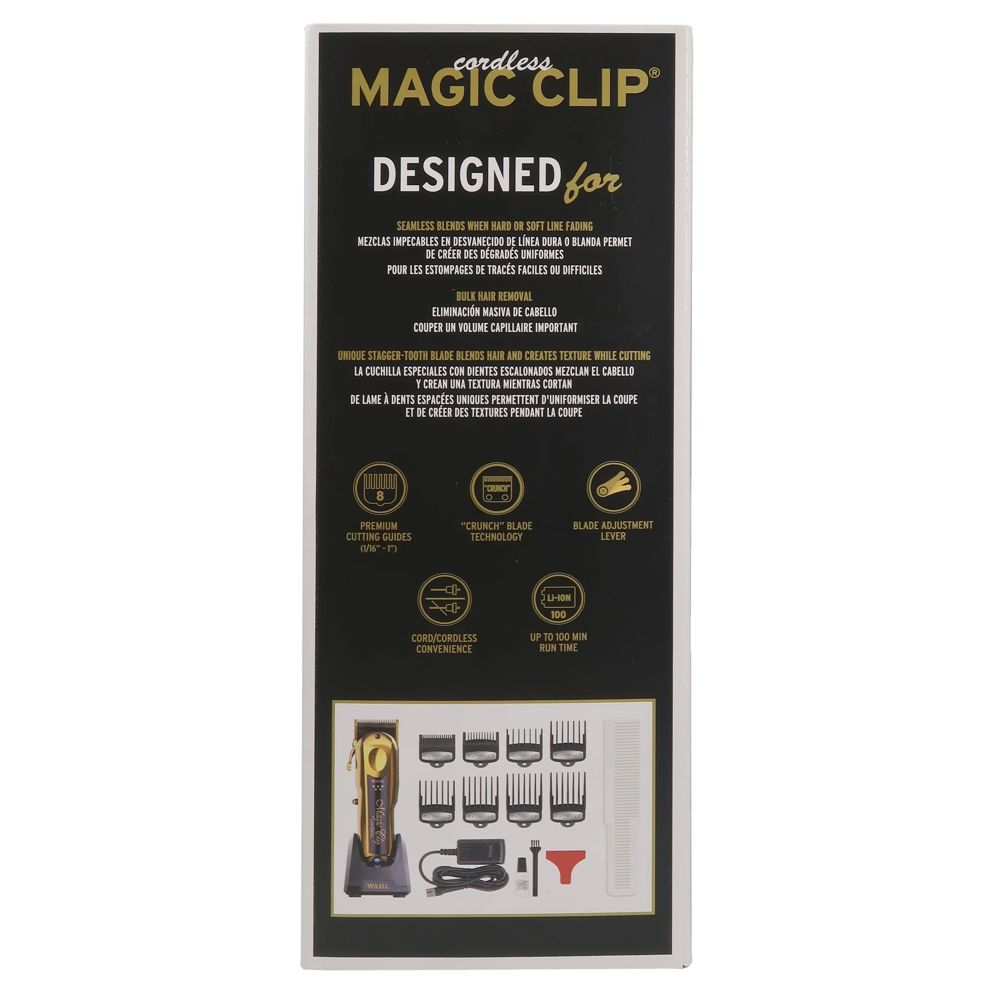 Wahl 5 Star Gold Magic Clip Cordless Clipper #8148-700 - Image 6