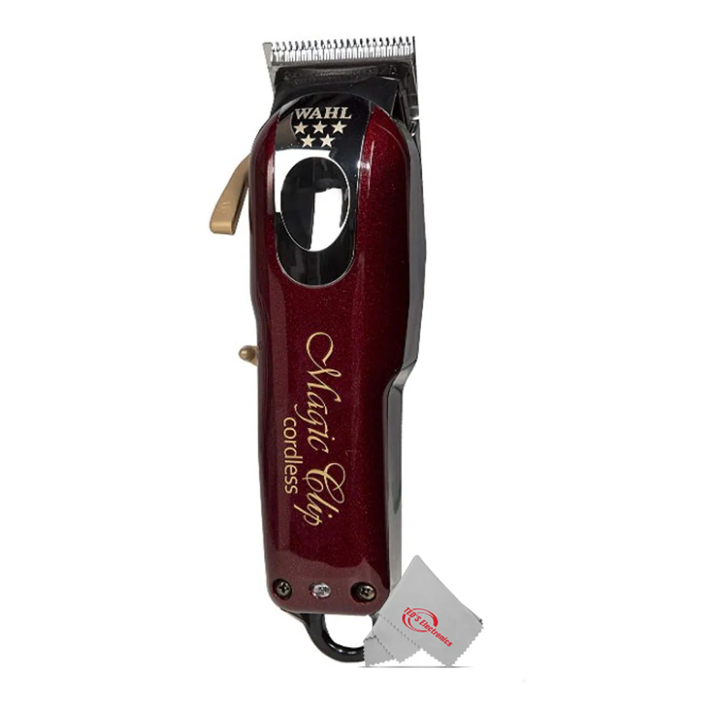 Wahl Professional 5-Star Cord / Cordless Magic Clip #8148 Stagger-tooth Crunch Blade Technology Clipper - Image 3