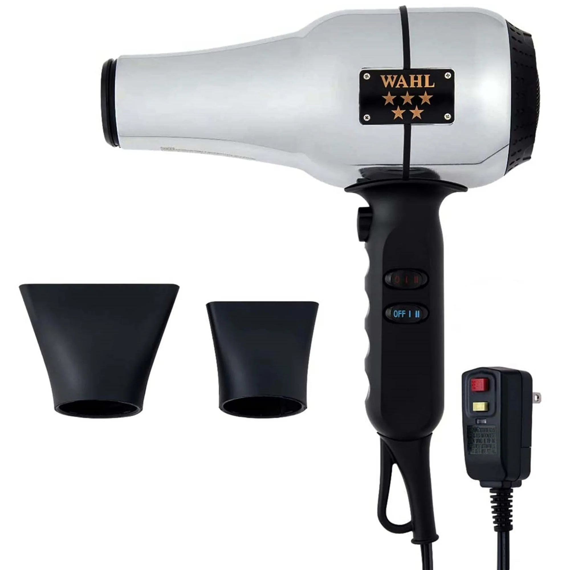 Wahl Professional 5 Star Collection - Detailer Cordless Li Trimmer, Vanish Shaver, Retro Chrome Hair Dryer - Image 6
