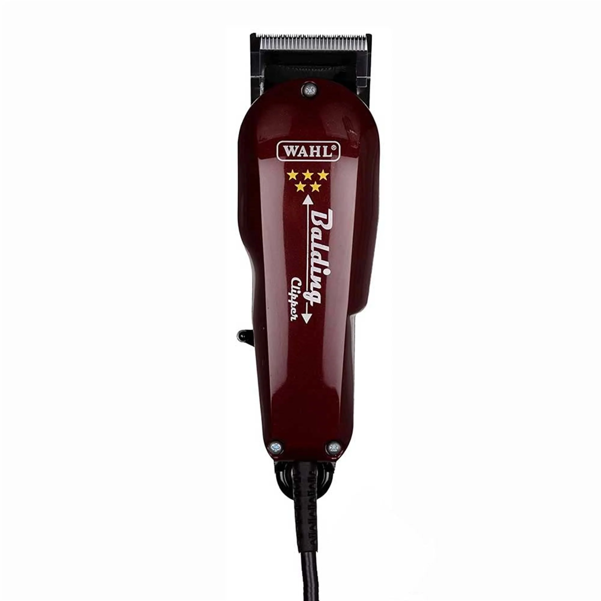 Wahl Professional Sterling Finish Limited Edition Shaver (White) - 8174 with Wahl 8110 Professional 5-Star Balding Clipper - Red - Image 4