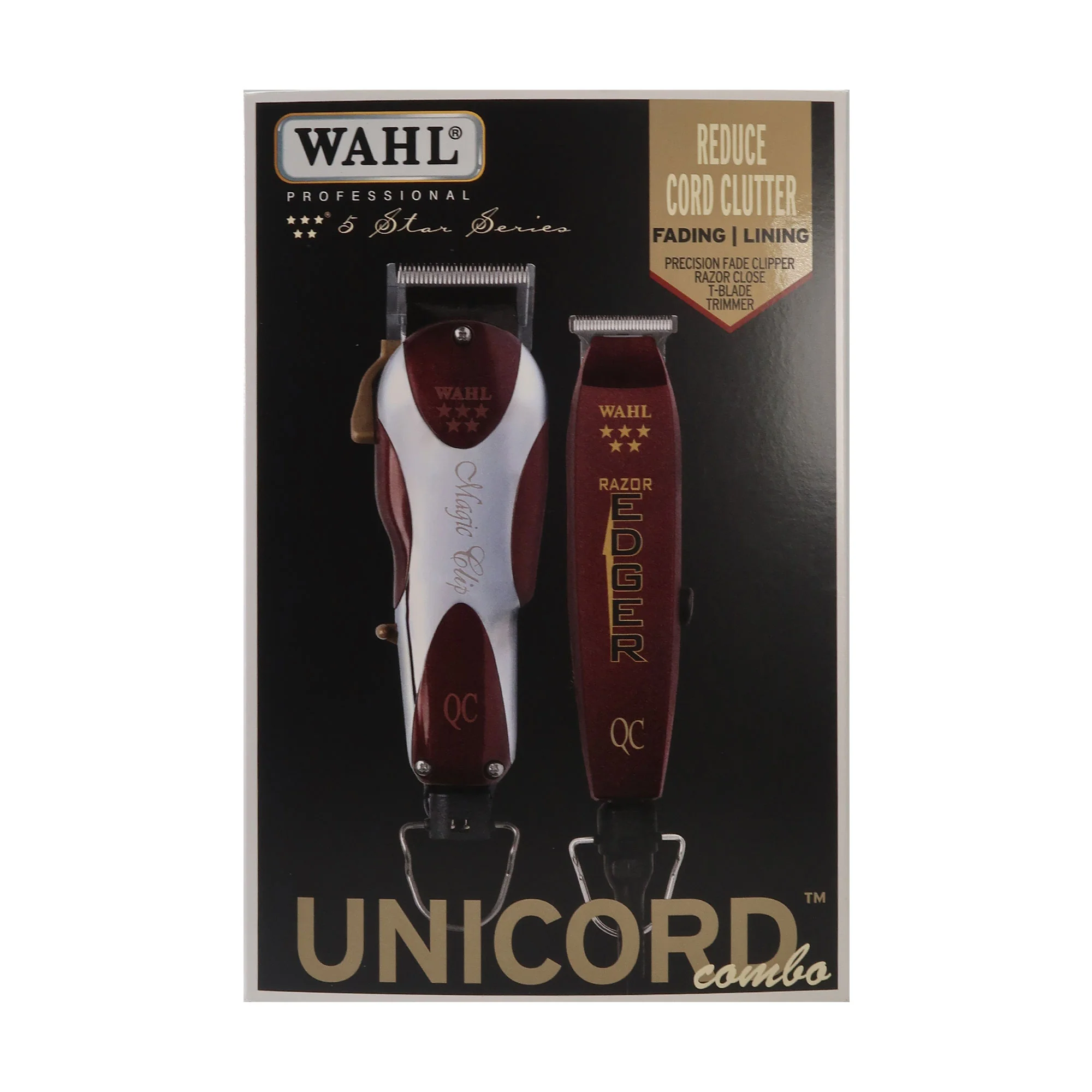 Wahl Professional 5 Star Unicord Combo Clipper / Trimmer #8242 with Barber Accessories - Image 4
