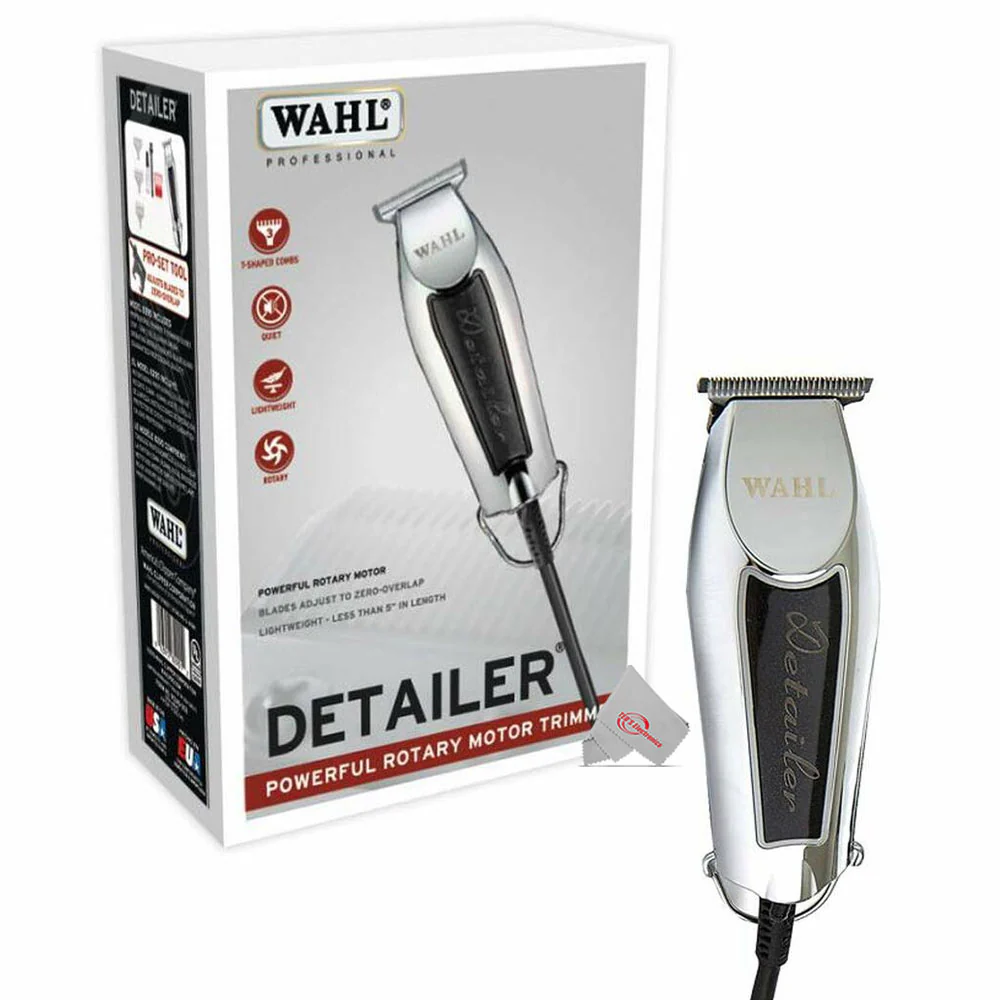 Wahl Professional Detailer Trimmer Zero-Overlap T-Shaped Blade and Styling Comb - Image 2