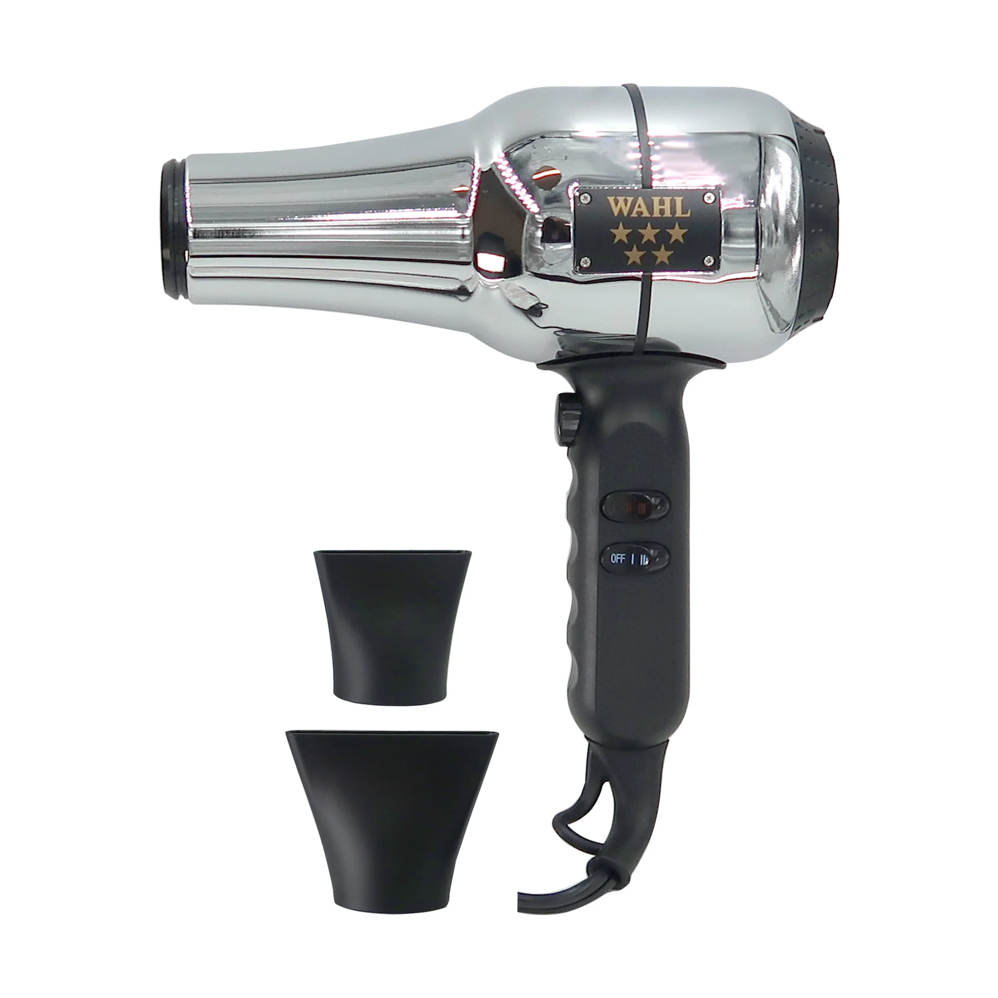 Wahl 5-Star Magic Clip Corded Precision Fade Clipper #8451 with 5-Star Ionic Retro-Chrome Design Hair Dryer and 5-Star Shaver/Shaper #8061-100 Bundle - Image 5