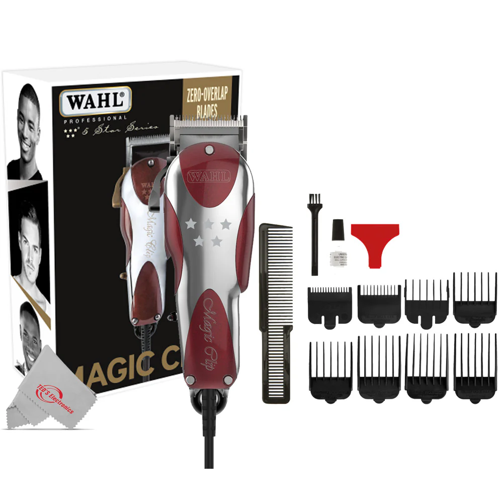 Wahl Professional 8451 5-Star Series Magic Precision Fade Clipper with Large Styling Comb - Image 2