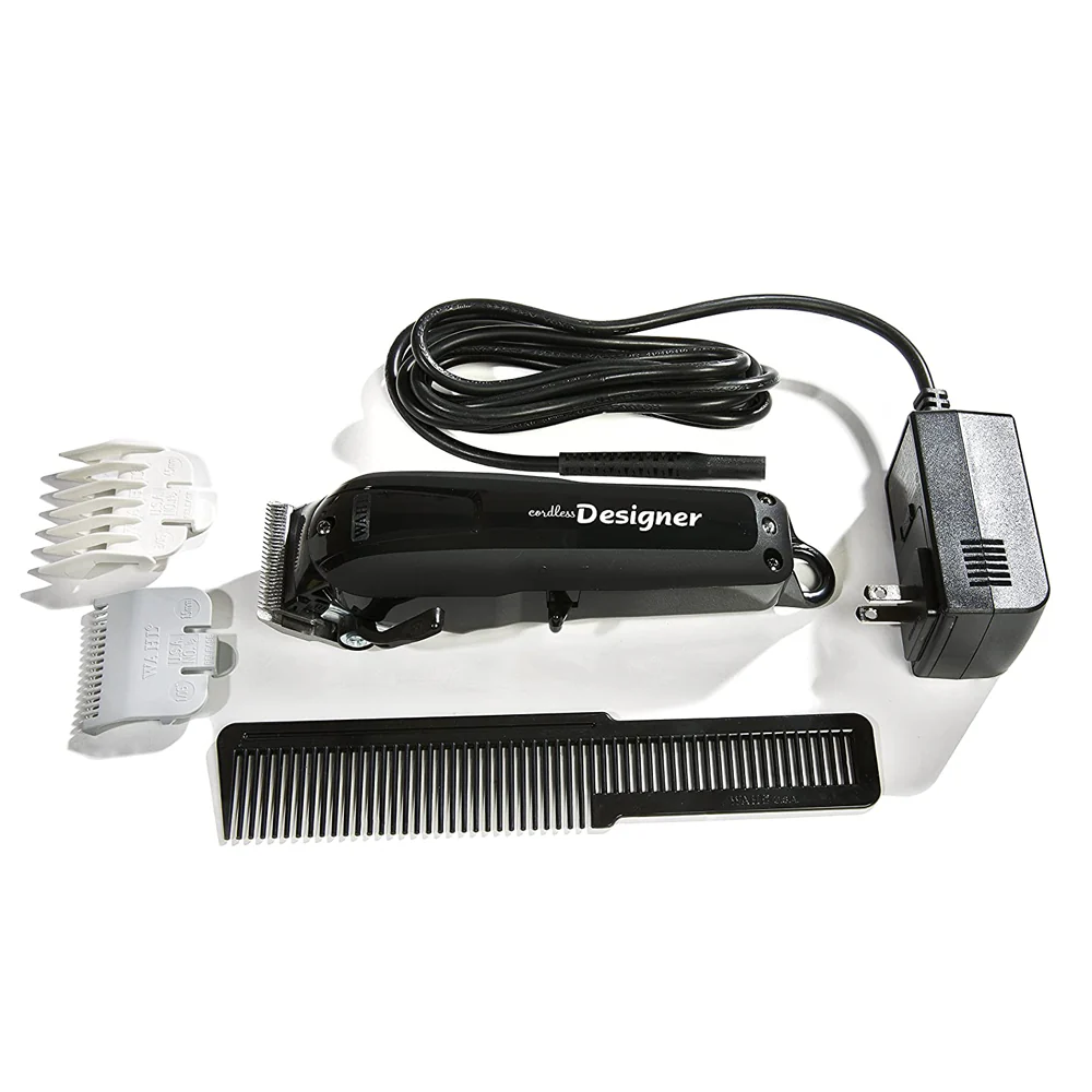 Wahl Professional Cord/Cordless Designer Lithium-Ion Clipper 8591 with Styling Comb - Image 4