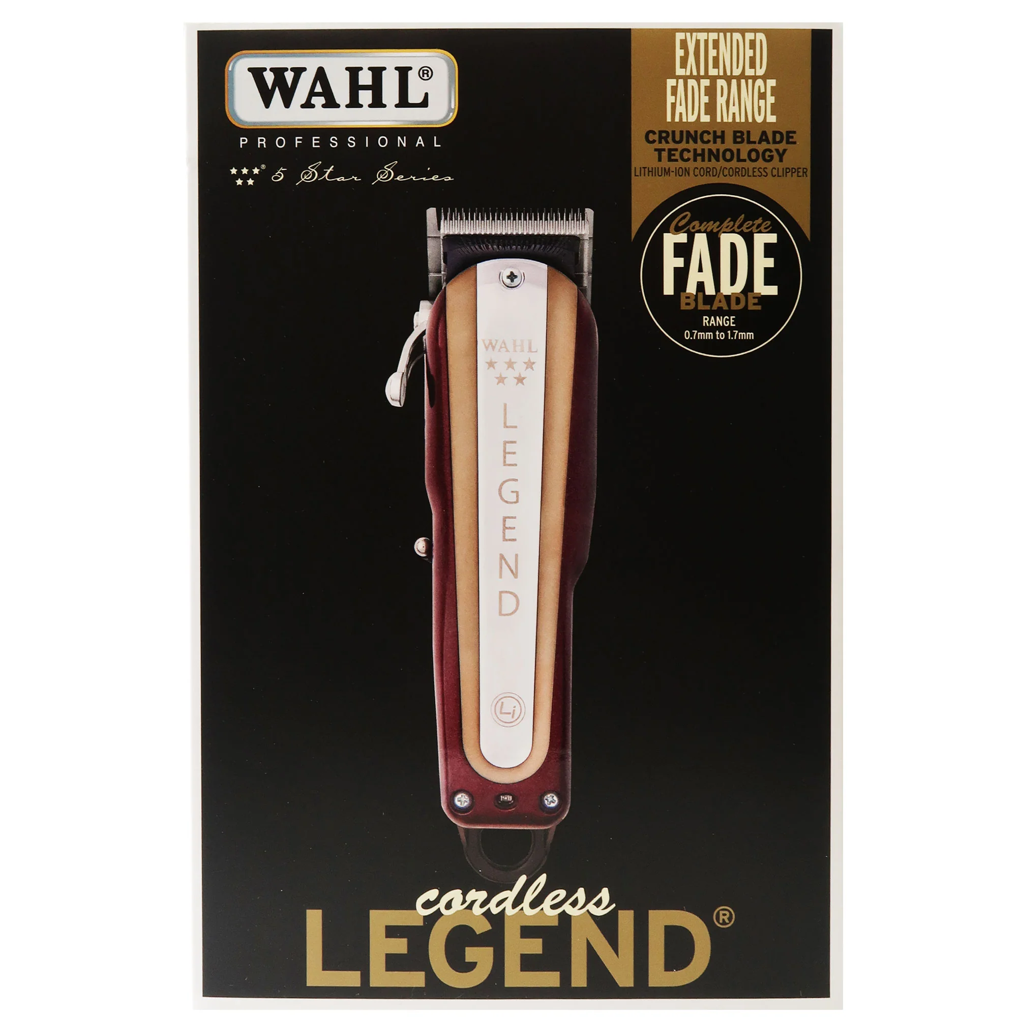 Wahl Professional 5 Star Legend Cordless Hair Clipper with Andis Foil Shaver Cord/Cordless and Philips Norelco Ultimate Comfort Nose Trimmer for Nose, Ear and Eyebrows - Image 4