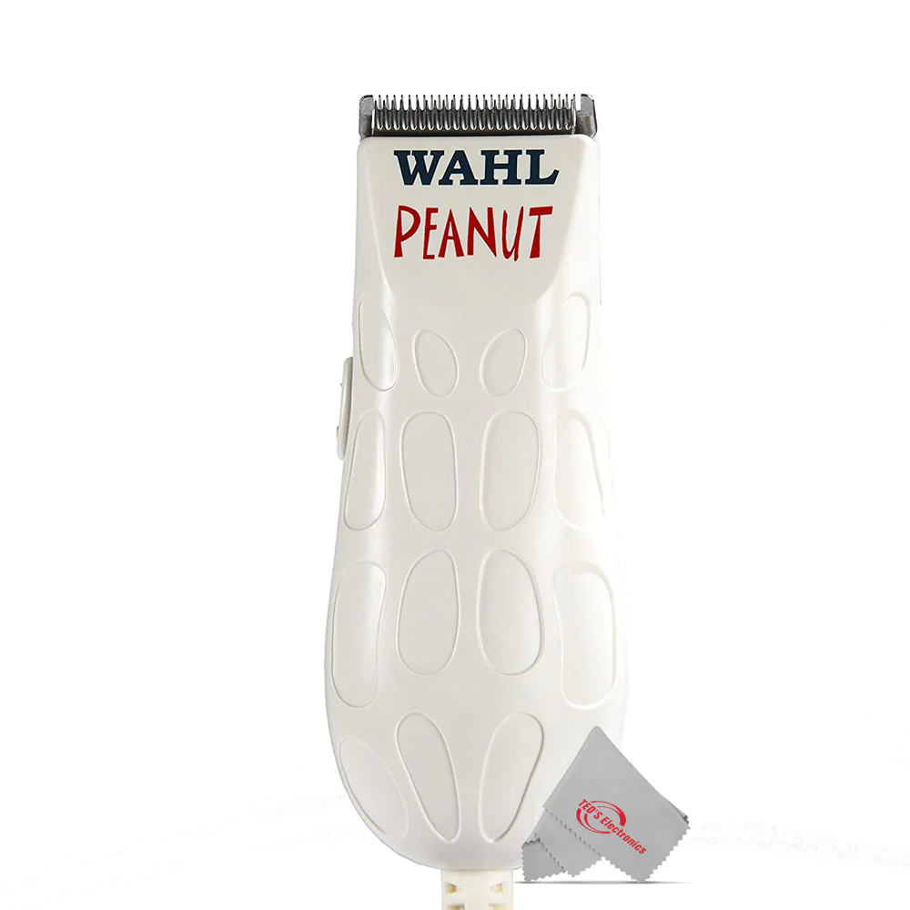 Wahl Peanut Trimmer / Clipper 8655 White with Large Styling Comb - Image 3