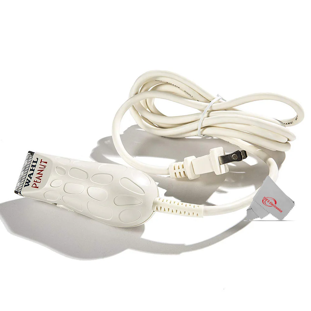 Wahl Peanut Trimmer / Clipper 8655 White with Large Styling Comb - Image 4