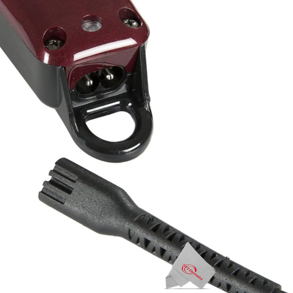 Wahl Professional 5-Star Cord / Cordless Magic Clipper 8148 with Hero Corded T Blade Trimmer and Barber Cape - Image 5