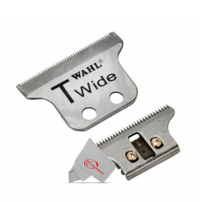 2x Wahl Detailer Professional T Wide Adjustable Trimmer Blade Set # 2215 - Image 3