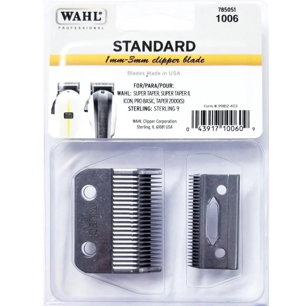 Wahl Standard 1mm-3mm Clipper Replacement Blade for Icone, Wahl Super Taper II, Pro Basic and Taper 2000(S) - Image 4