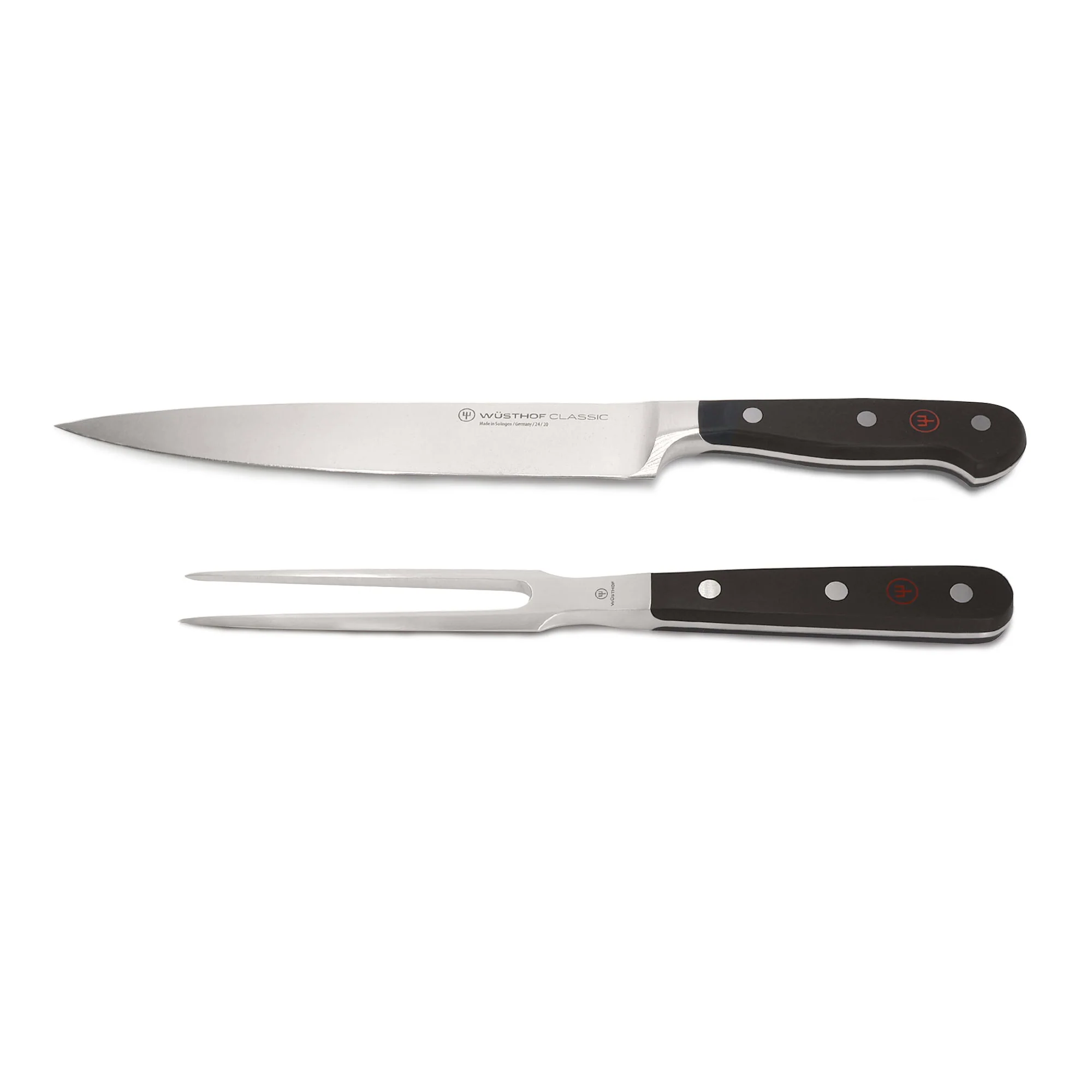 Wusthof Classic 6 Piece Cook's Set + Classic 2-Piece Carving Set (Classic 8" Carving Knife, Classic 6" Straight Meat Fork) - Image 9