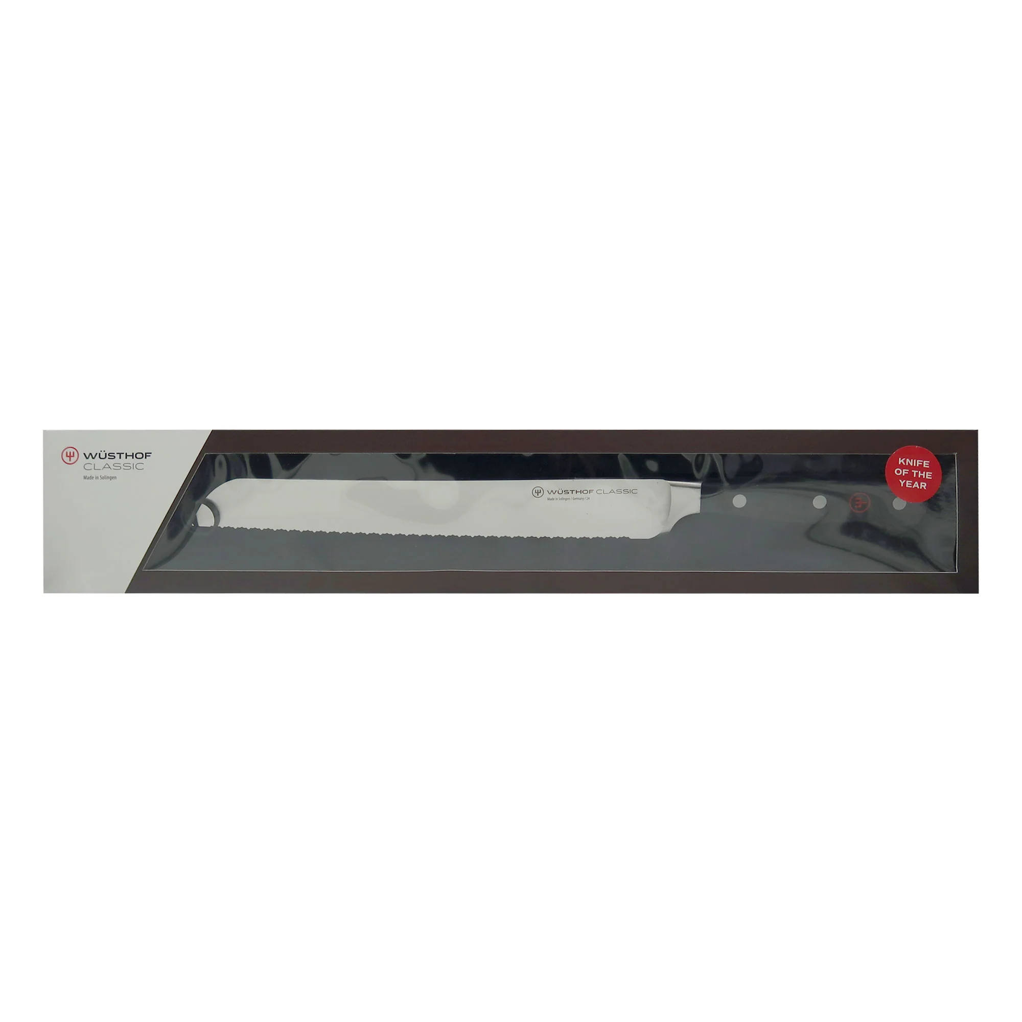 Wusthof Classic 9" Bread Knife Silver with Wusthof Classic 3-Piece Knife Set – 3.5" Paring, 8" Bread, and Chef’s Knives - Image 10