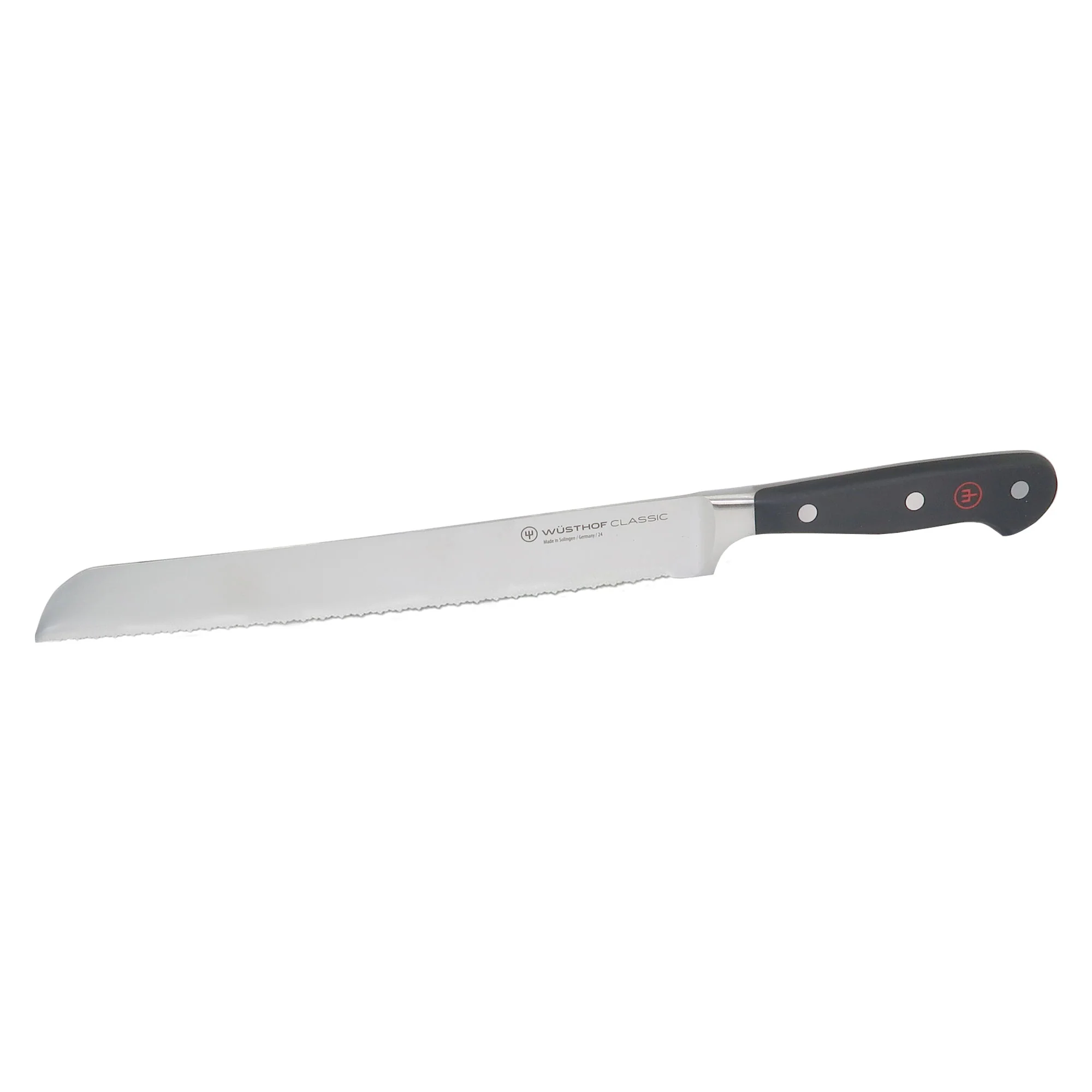 Wusthof Classic 9" Bread Knife Silver with Wusthof Classic 3-Piece Knife Set – 3.5" Paring, 8" Bread, and Chef’s Knives - Image 9