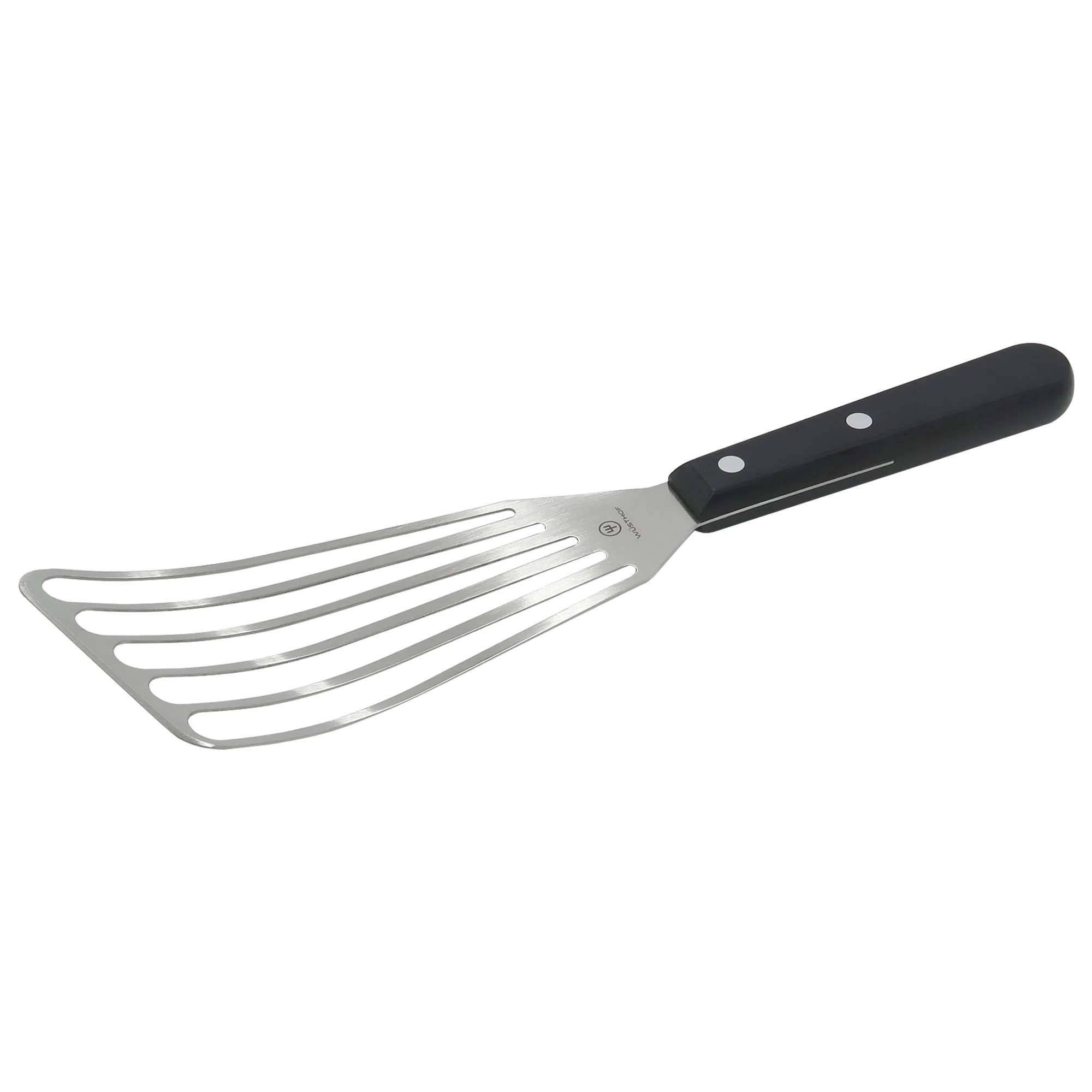Wusthof Classic 9" Bread Knife with Wusthof Gourmet 6½” Slotted Fish Spatula #9035092117 and Wusthof Gourmet 7" Hollow Edge Santoku Knife - Image 8