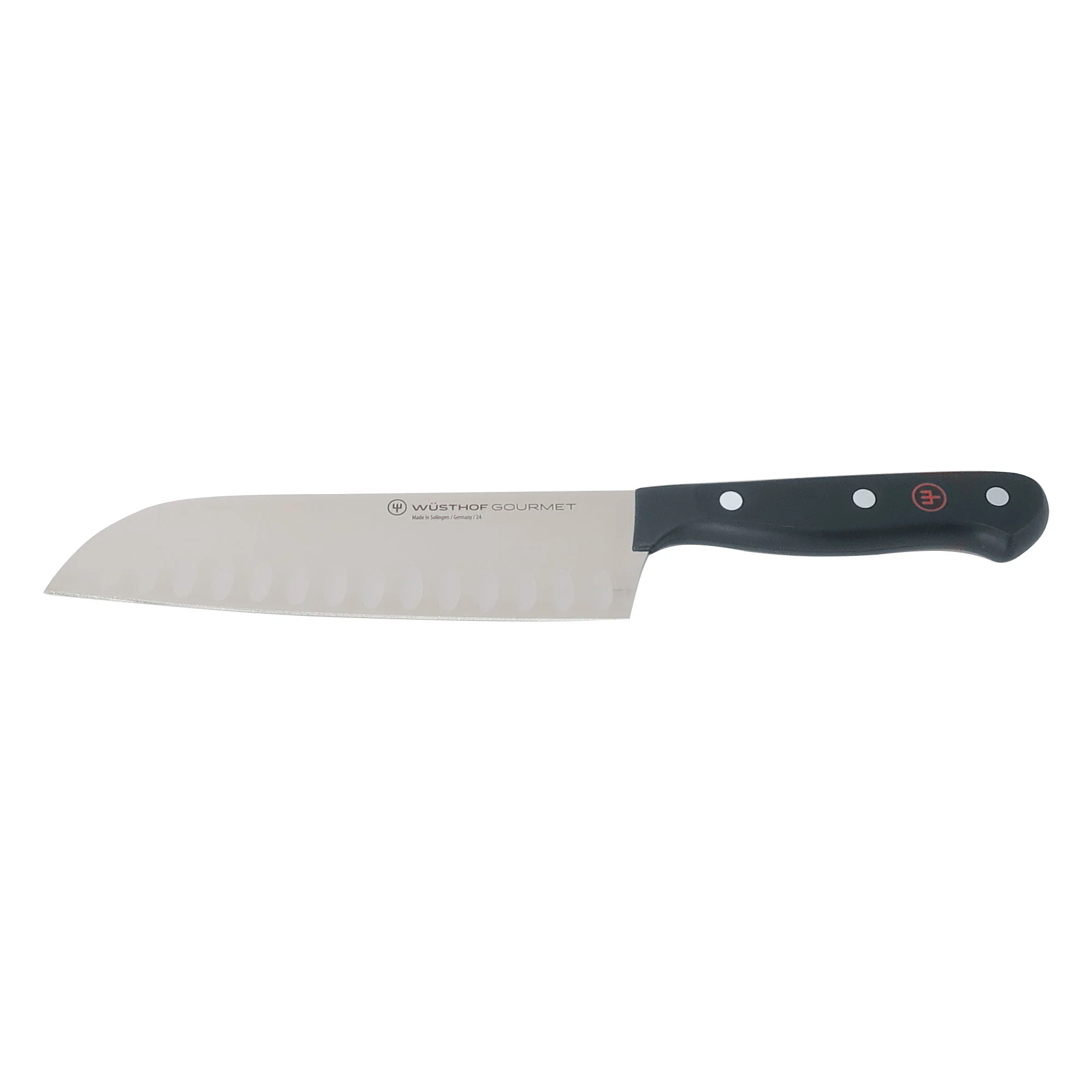 Wusthof Gourmet 7" Hollow Edge Santoku Knife - 3 Units - Image 3