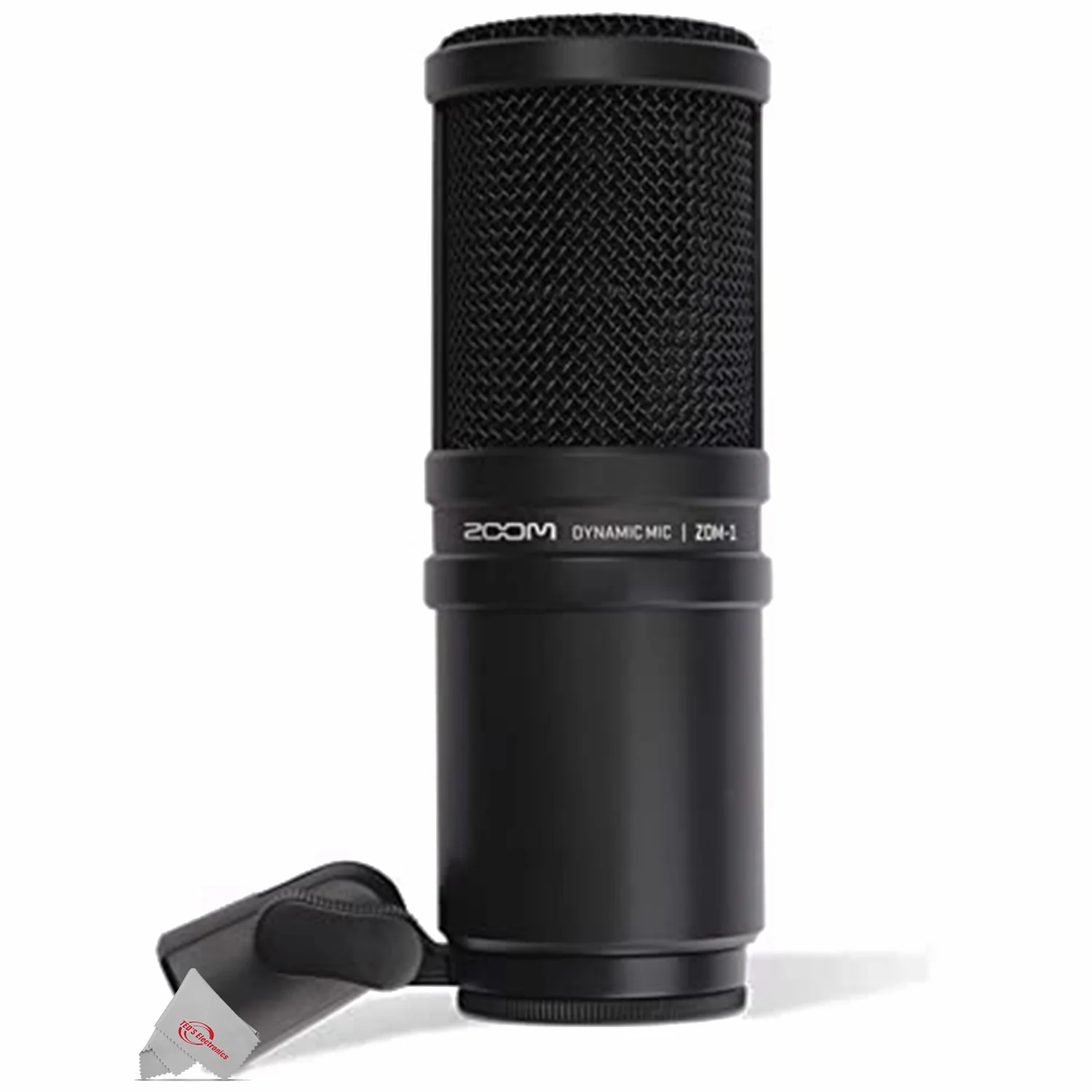 Zoom ZDM-1 Dynamic Microphone Podcasting & Vocals Top Accessory Bundle - Image 2