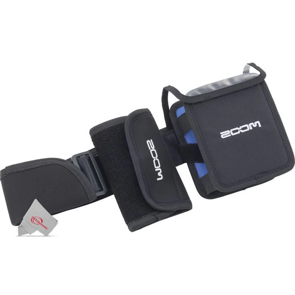 Zoom F6 6-Input / 14-Track Multi-Track Field Recorder + Two VidPro 1"Pr Shotgun Microphone Kit w/ Case and Accessories + 128GB Memory Card + Zoom PCF-6 Protective Case + Two Tall Tripod - Image 5