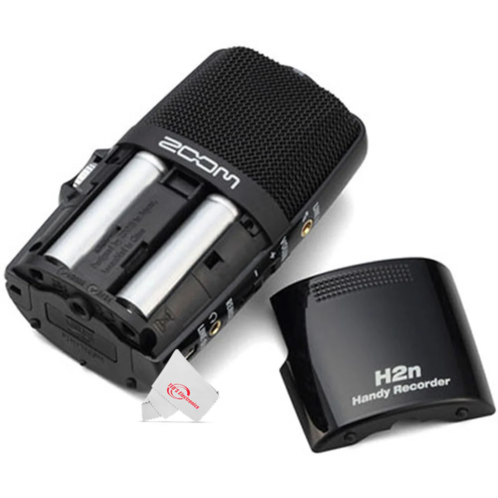 Zoom H2n ext 2-Input / 4 Track Handy Digital  Audio Stereo Recorder With 5 Built-In Mic Array +  BY-M1 Omnidirectional Lavalier Microphone + 32GB Memory Card - Image 4