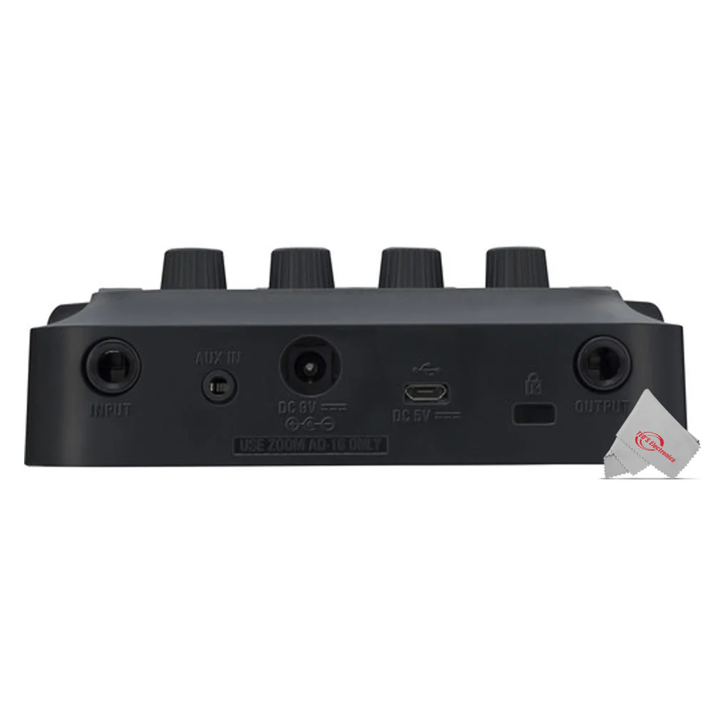 Zoom G1 Four Multi-Effects Processor for Electric Guitar + Pig Hog Cable & Connector - Image 8