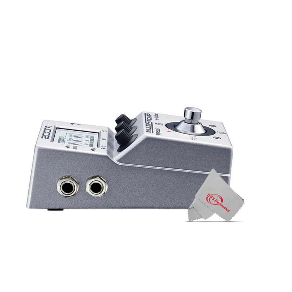 ZOOM MS-50G MultiStomp Guitar Pedal with Pig Hog PP9V 9V DC 1000ma Power Supply - Image 5