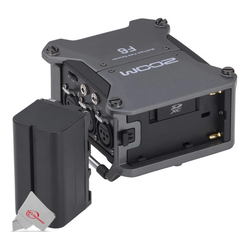 Zoom F6 6-Input / 14-Track Multi-Track Field Recorder - Image 5