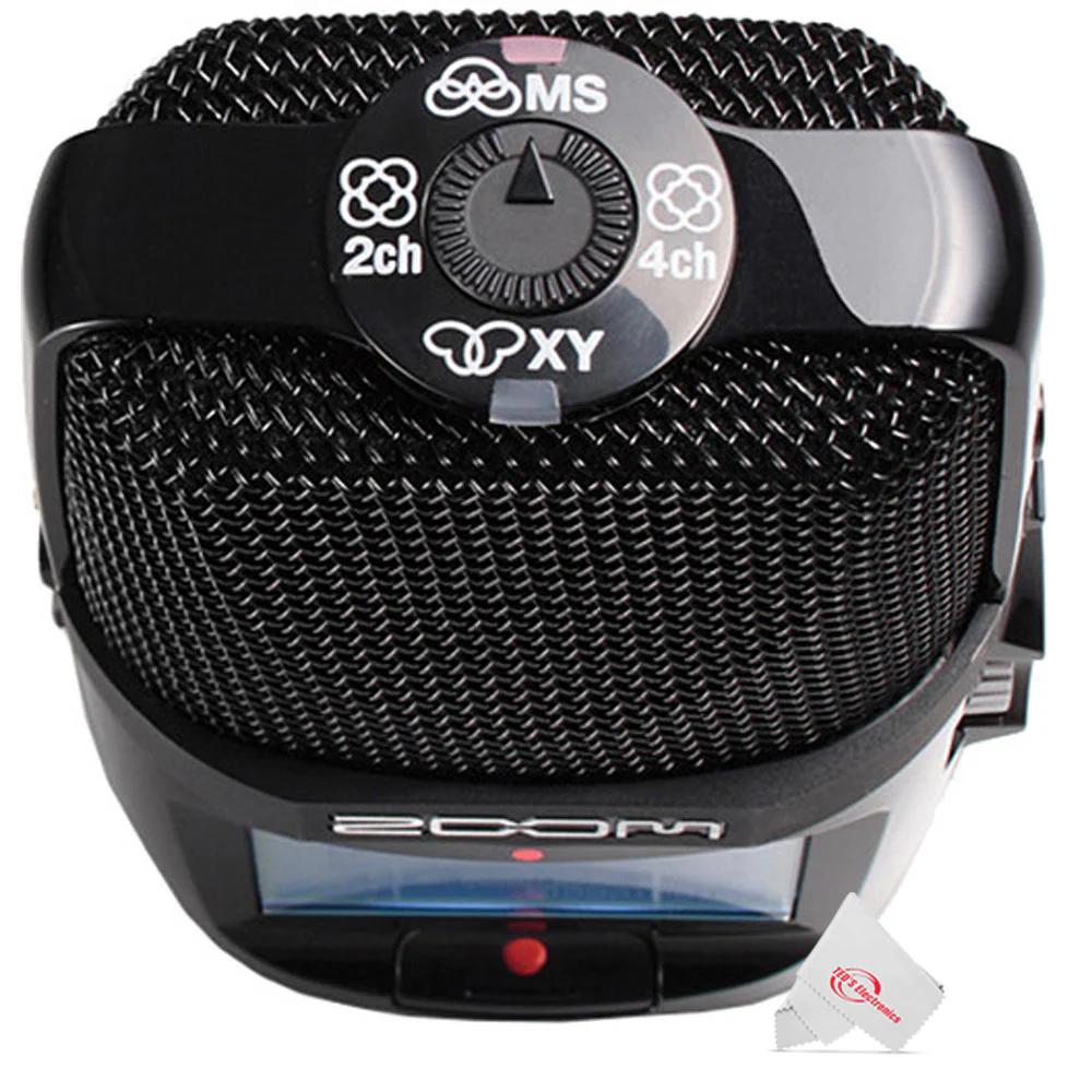 Zoom H2n ext 2-Input / 4 Track Handy Digital  Audio Stereo Recorder With 5 Built-In Mic Array - Image 6