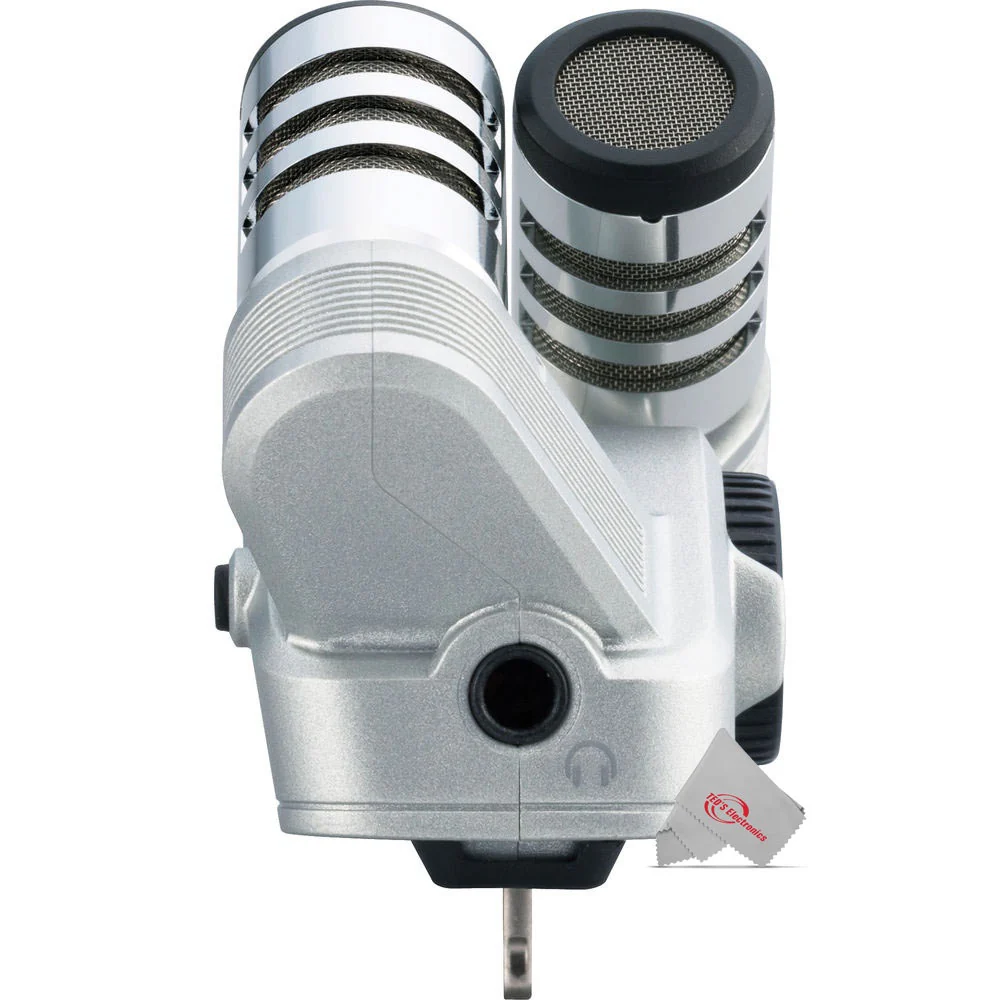 Zoom iQ6 Stereo X/Y Microphone for iOS Devices with Lightning Connector for iPhone iPad - Image 3