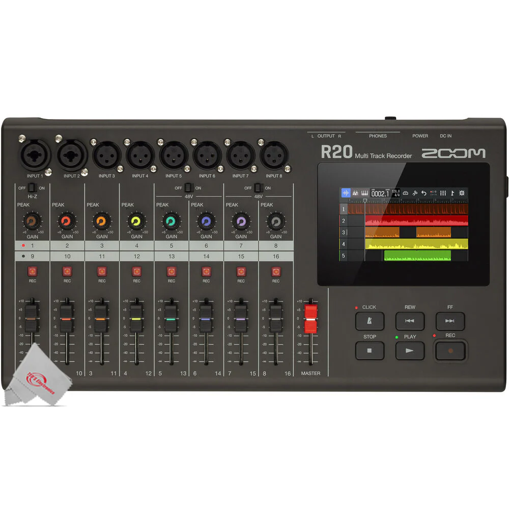 Zoom R20 Portable Multitrack Recorder - Image 3