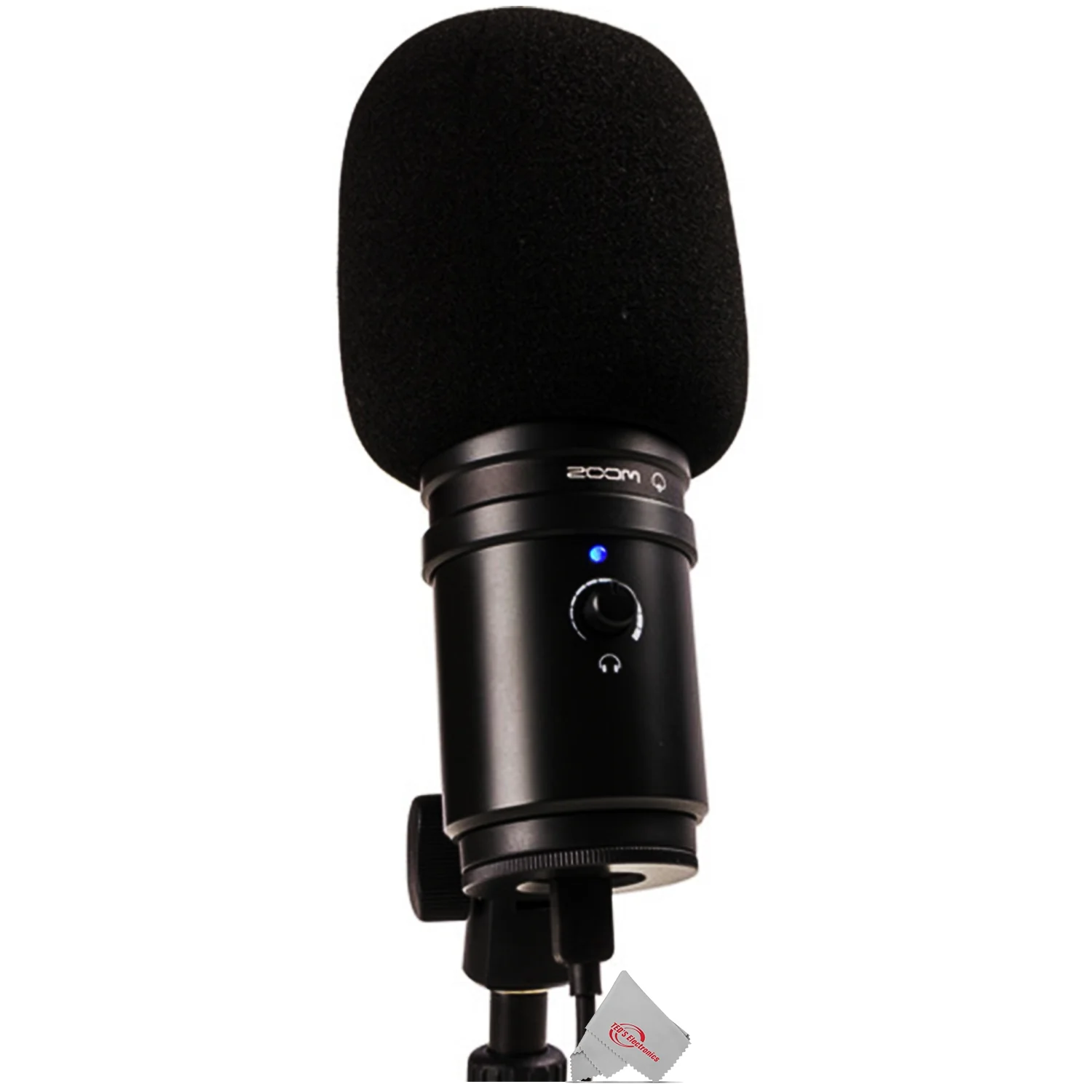 Zoom ZUM-2 Podcast Microphone with Desktop Stand, Cable & Windscreen Streaming Microphone Accessory Kit - Image 6