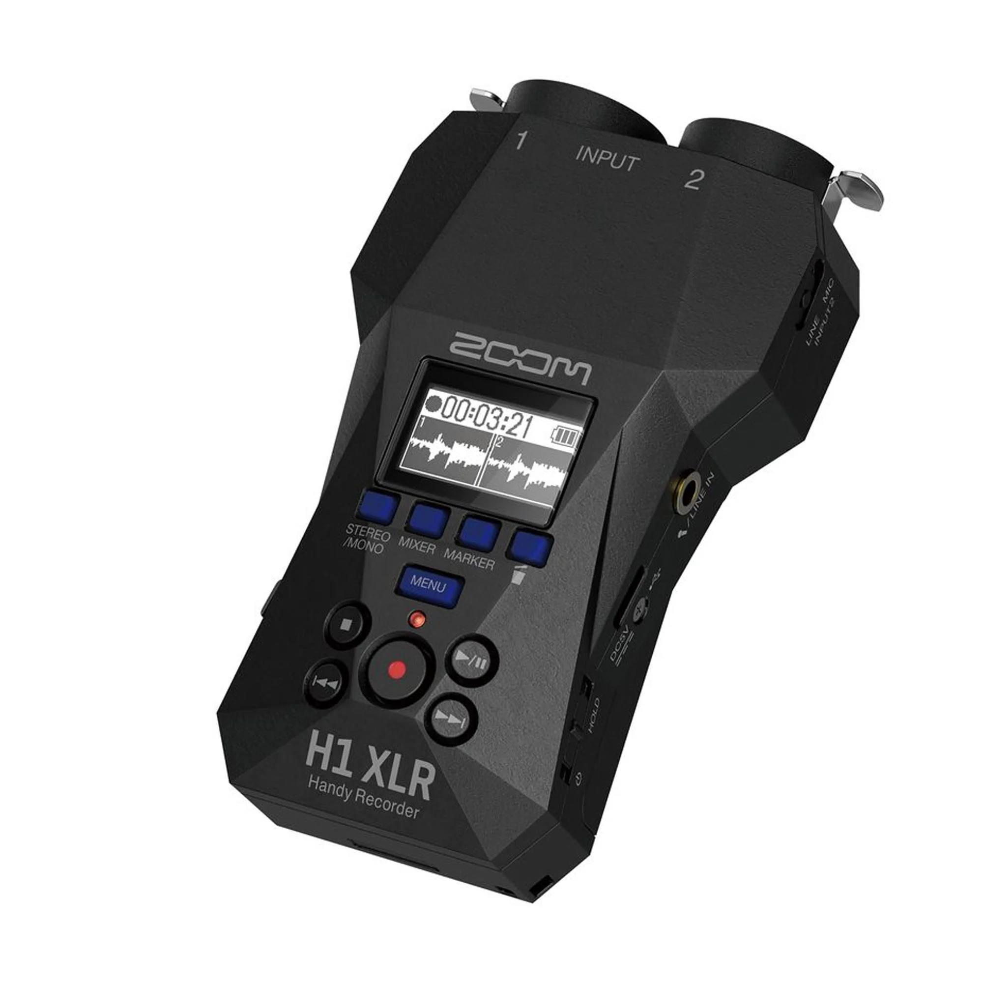Zoom H1 XLR Portable Audio Recorder for Video - Image 2