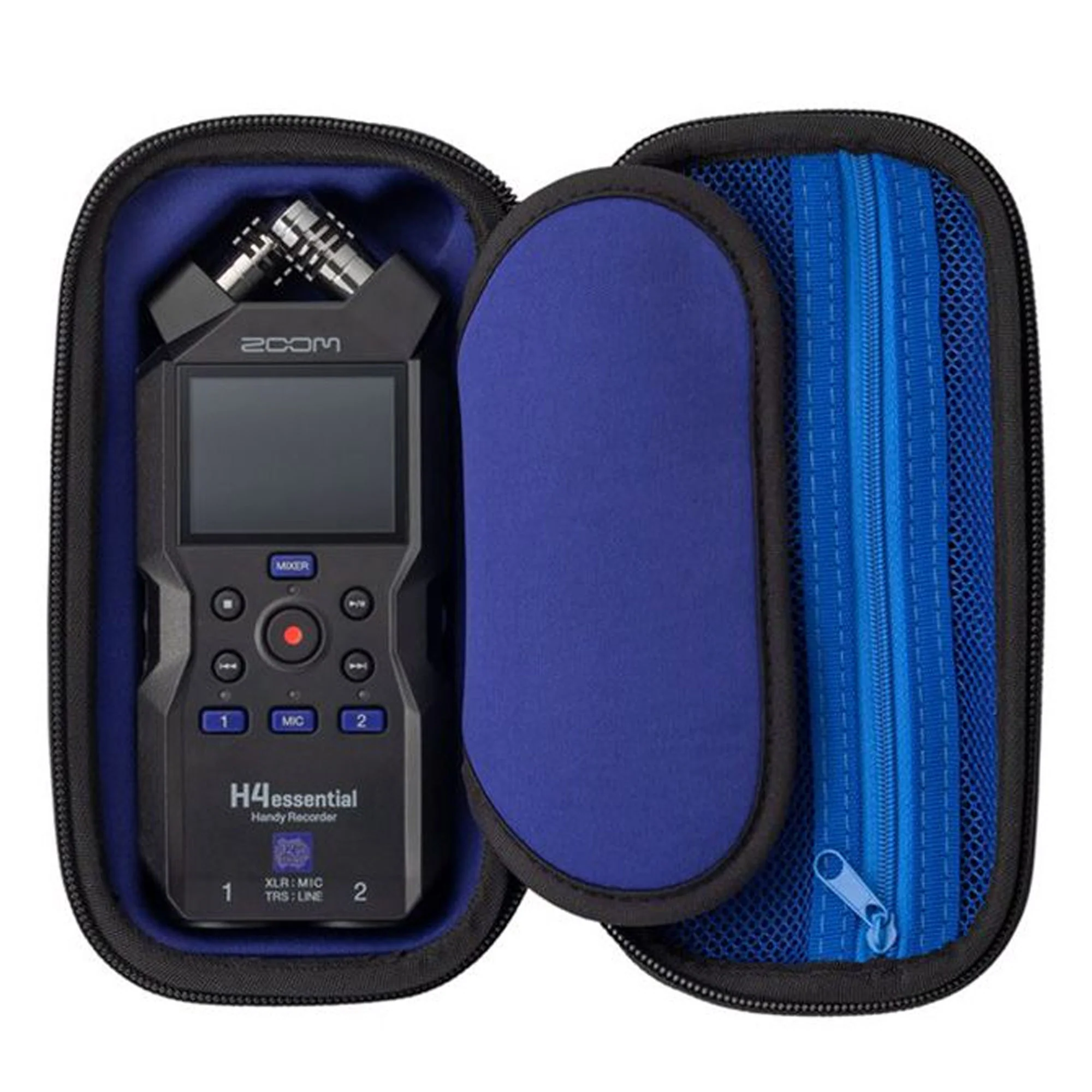 Zoom H4essential 4-Track Handy Recorder with Zoom APH-4e Accessory Pack and SanDisk 128GB Ultra UHS-I microSDXC Memory Card with SD Adapter - Image 9